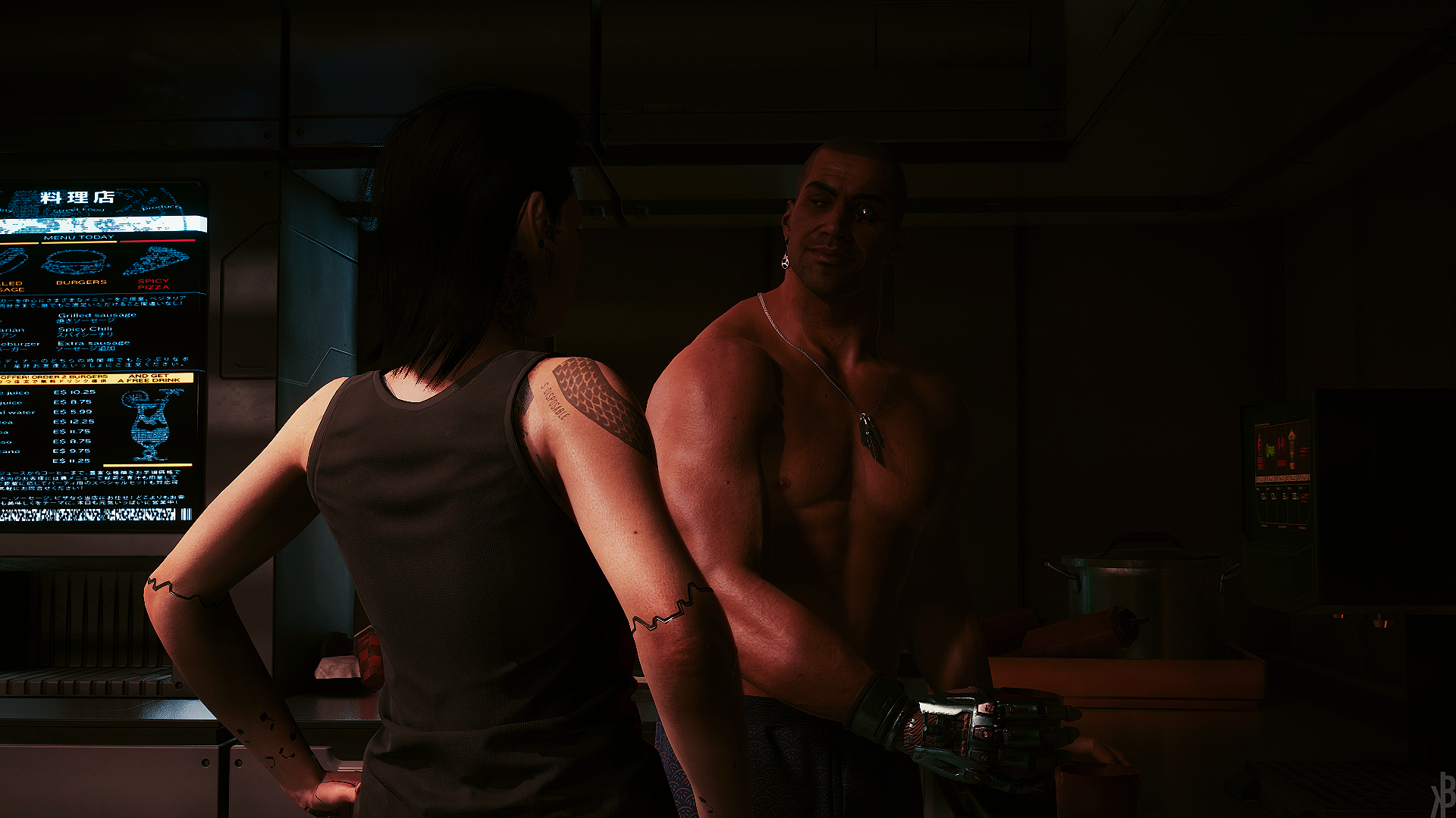 screen shot, Cyberpunk 2077, video games, River Ward, cyberpunk, CD Projekt RED HD Wallpaper