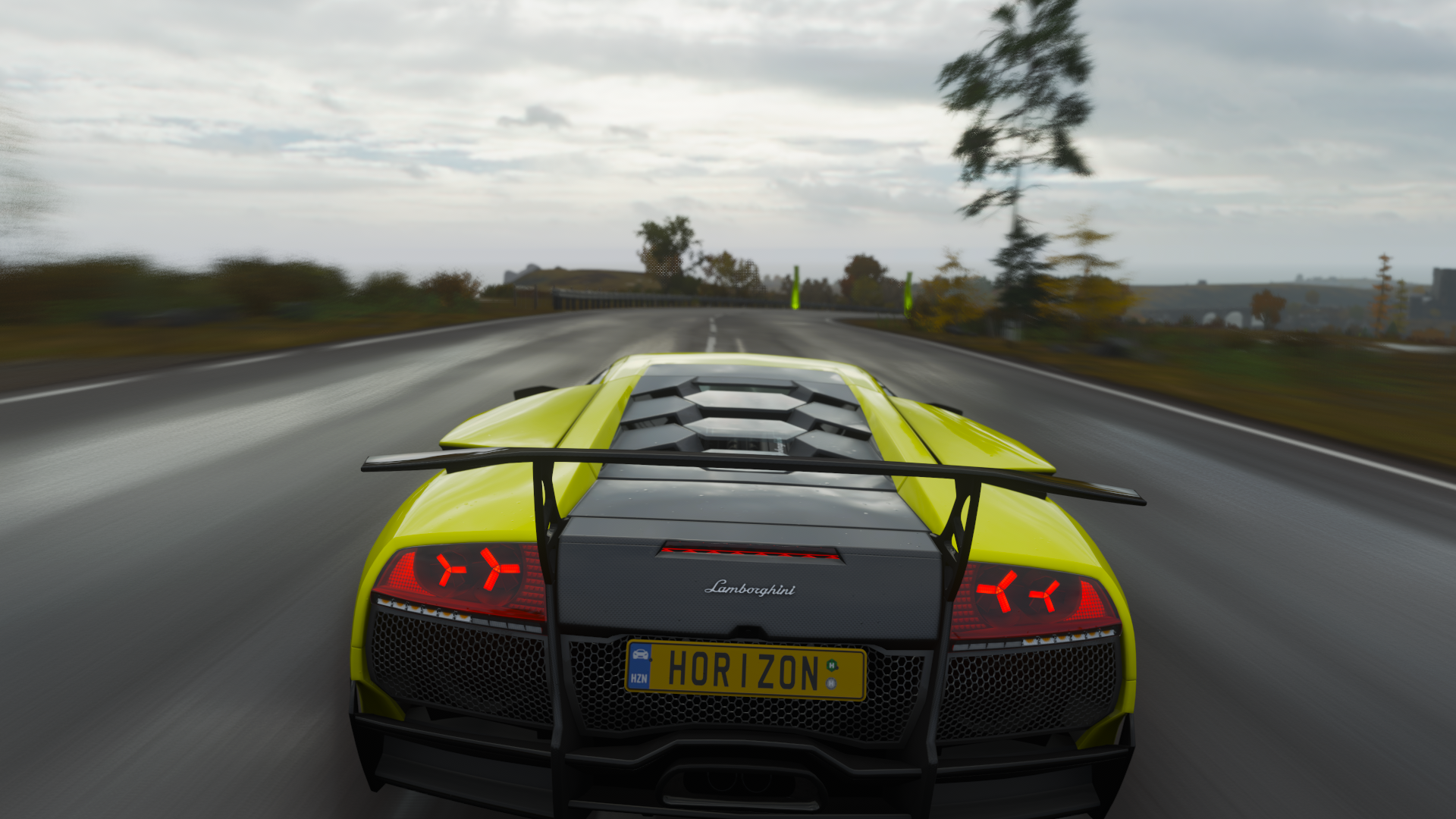 Forza Horizon 4, Lamborghini, screen shot, Lamborghini Murcielago HD Wallpaper
