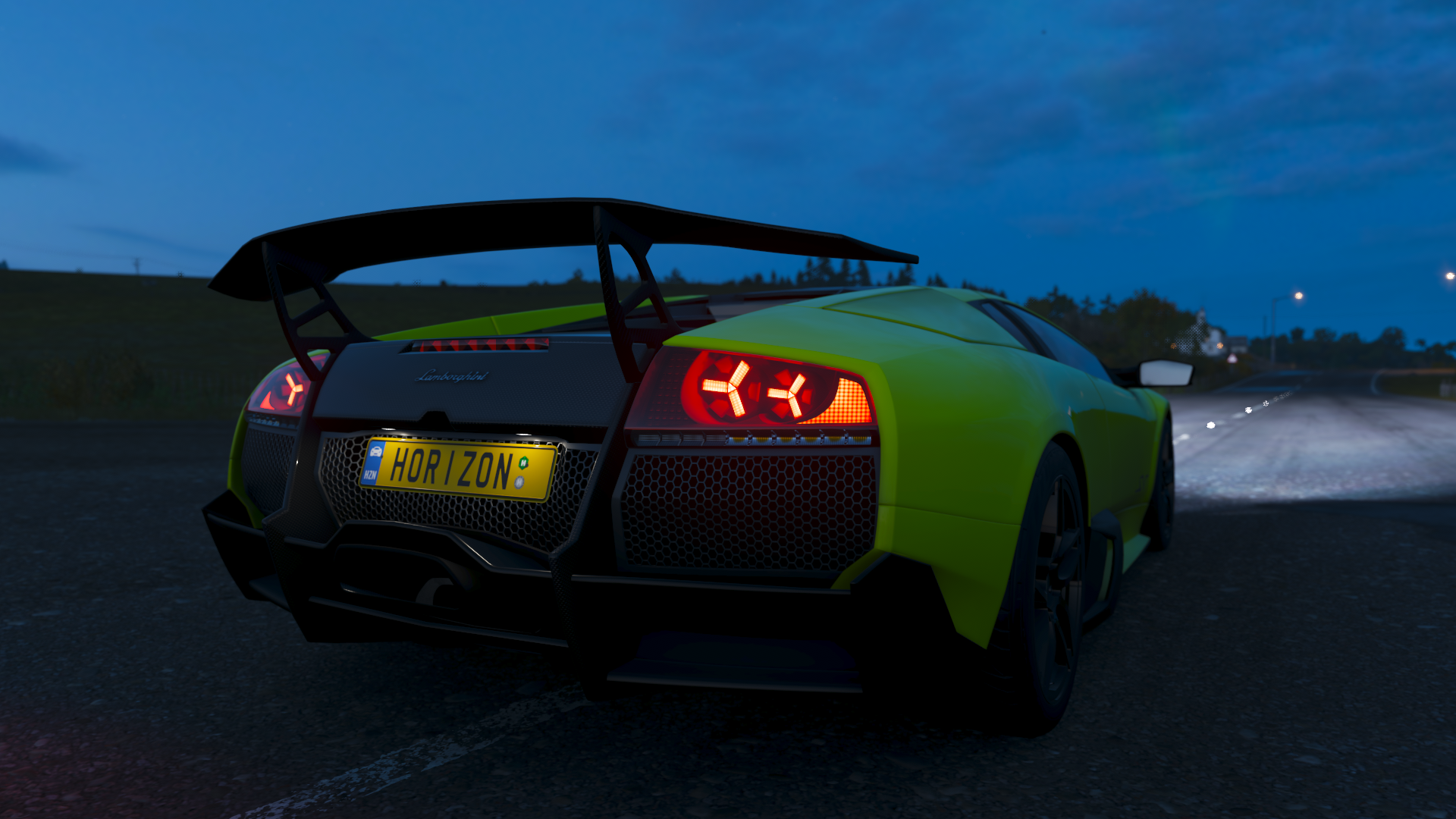 Lamborghini Murcielago, Forza Horizon 4, Lamborghini, screen shot HD Wallpaper