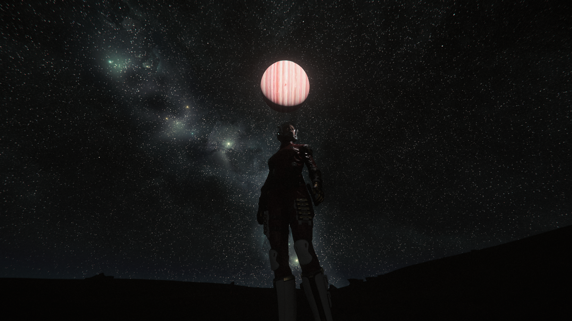 space, stars, night, planet, Star Citizen HD Wallpaper