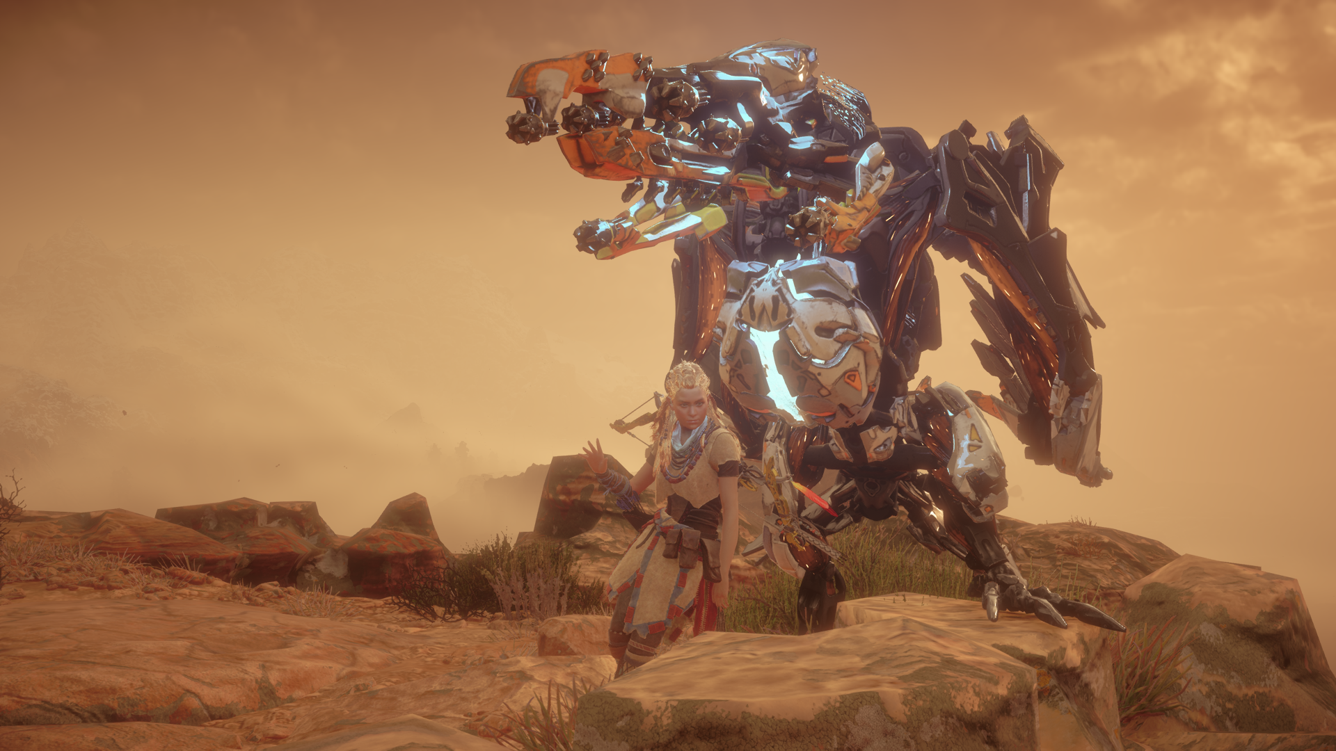 science fiction, video game girls, video games, Horizon: Zero Dawn HD Wallpaper