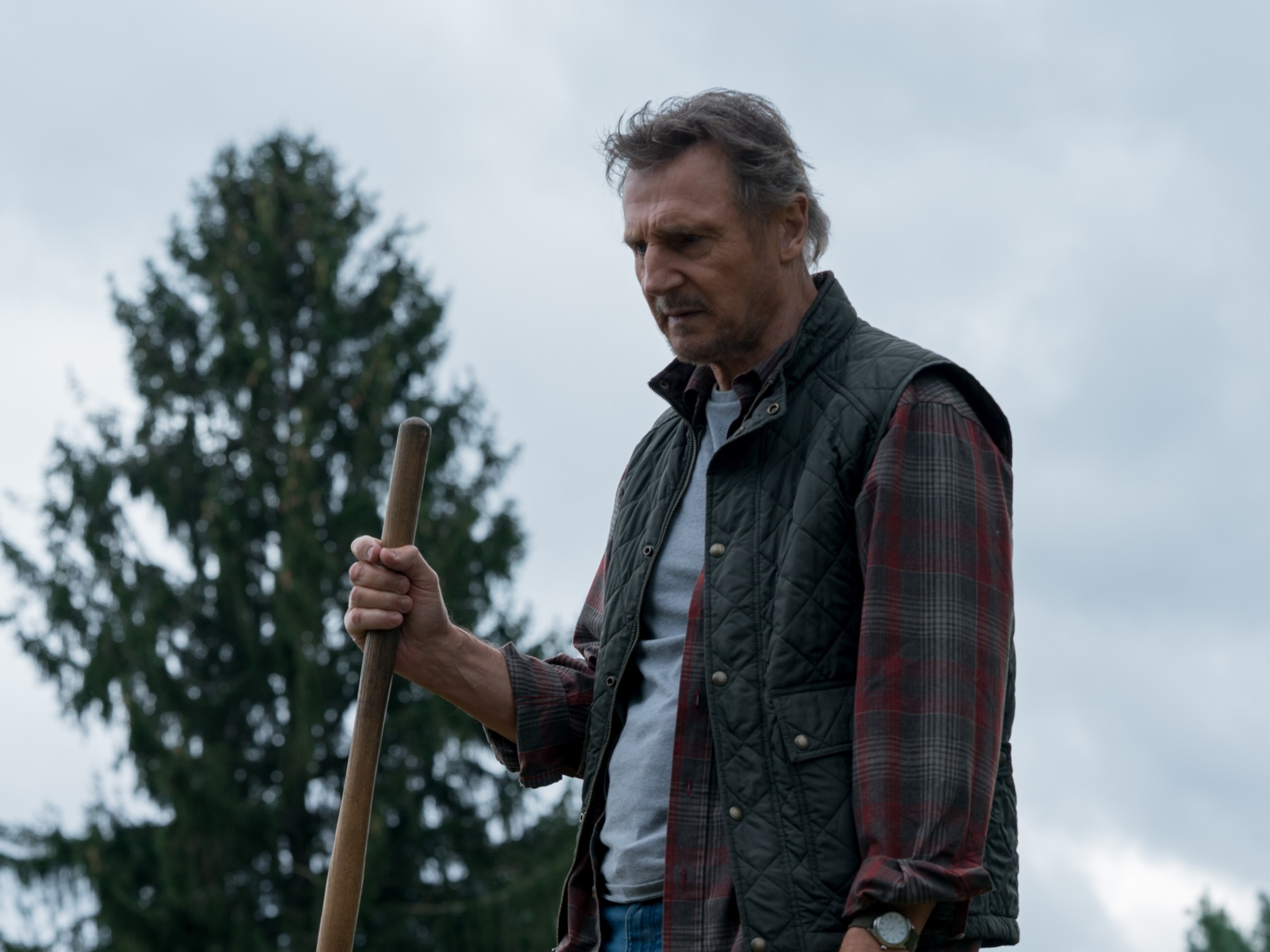 Liam Neeson in The Marksman HD Wallpaper