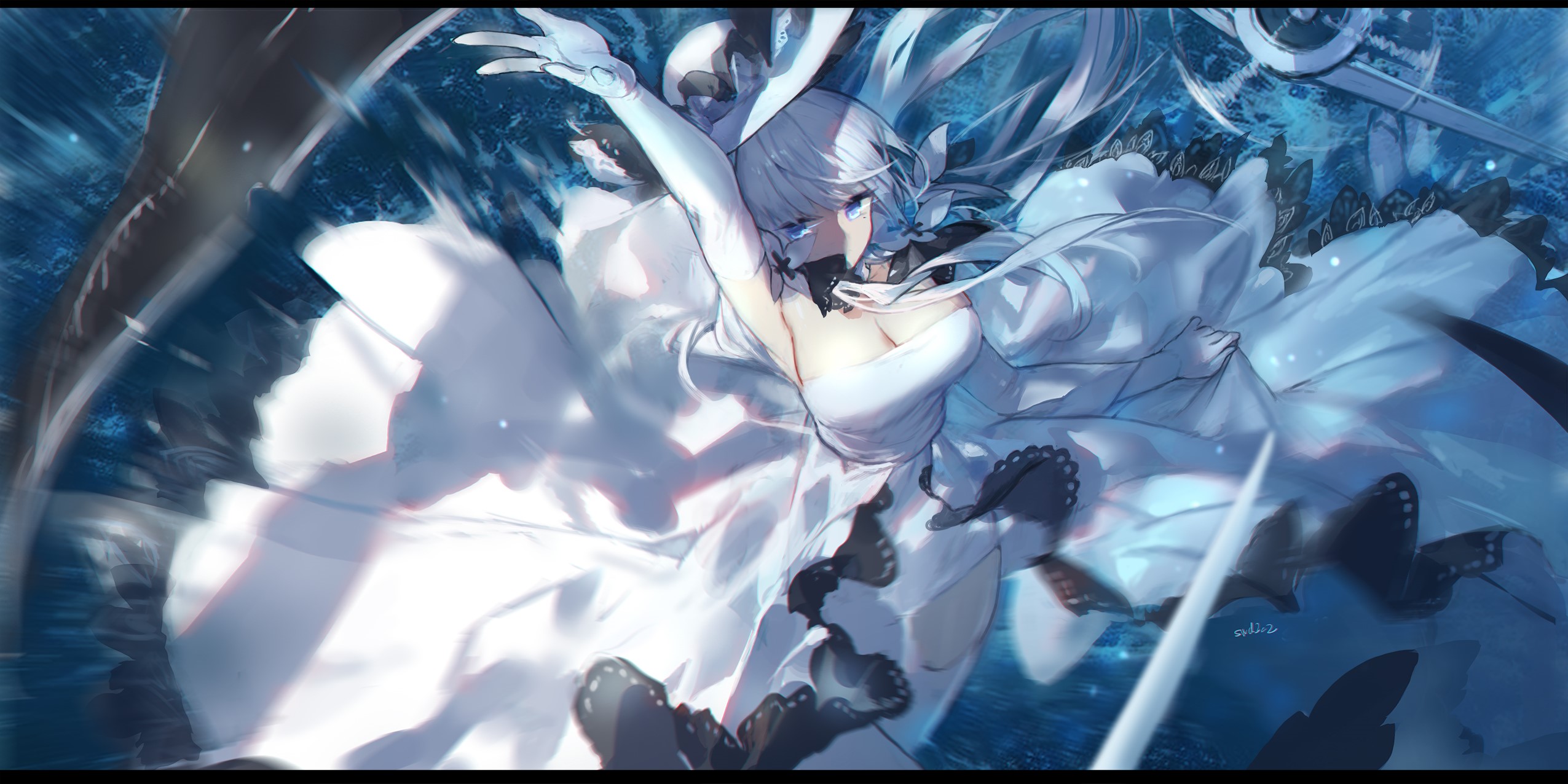 swd3e2, anime, anime girls, Azur Lane, Illustrious (Azur Lane) HD Wallpaper
