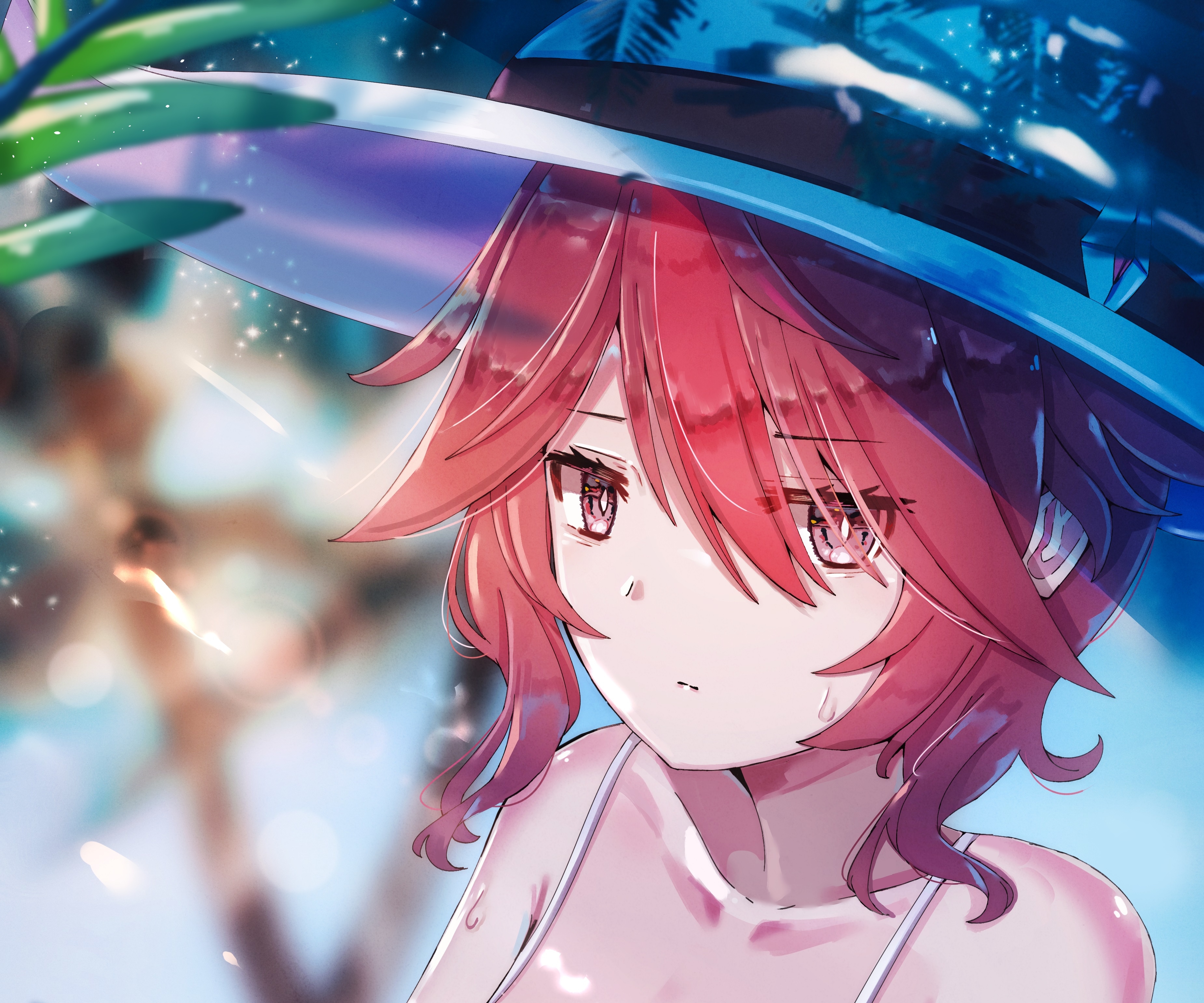 Rosaria Genshin Impact Summer HD Wallpaper