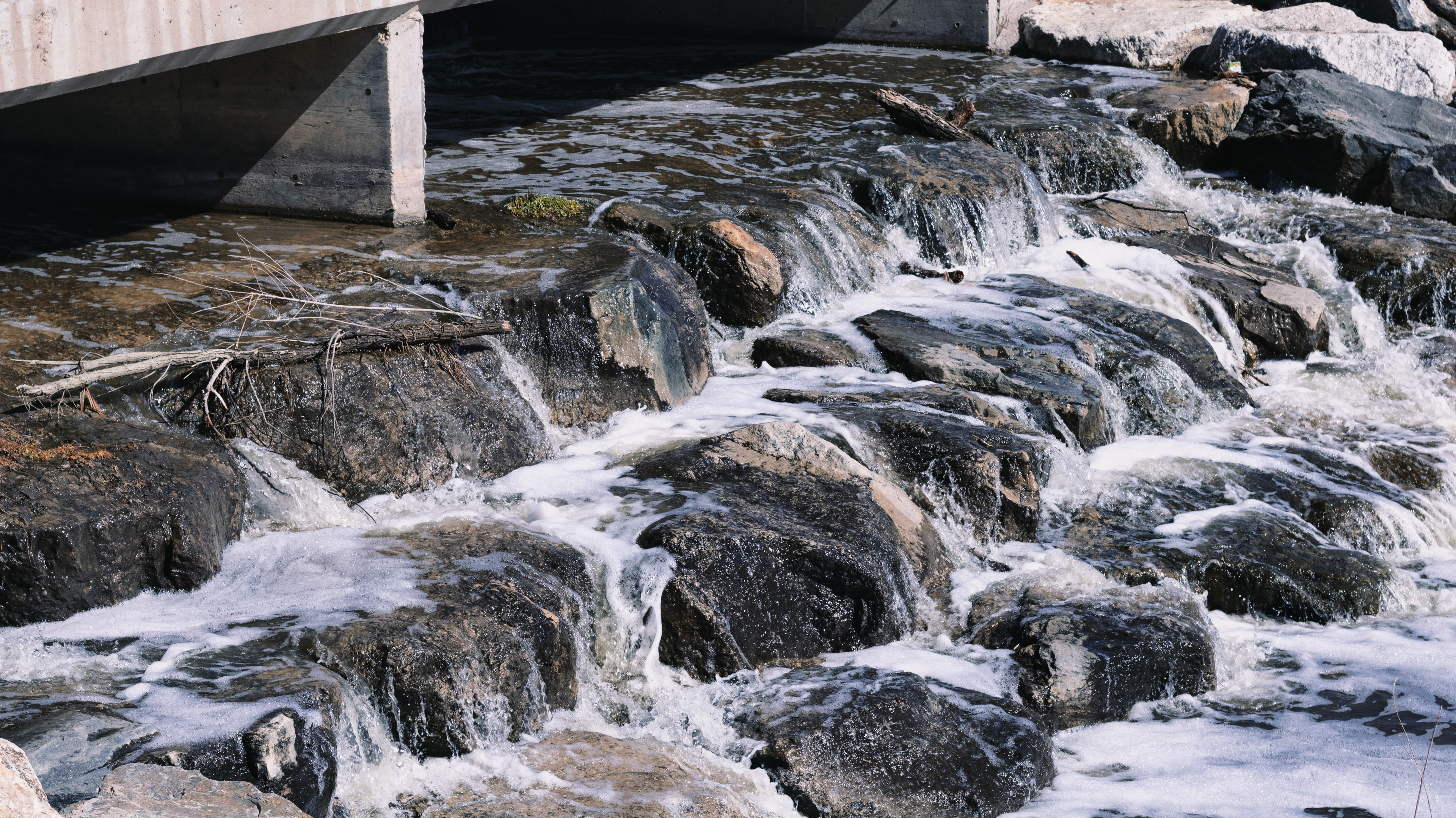 4K, rocks, Colorado, photography, water, river, nature HD Wallpaper