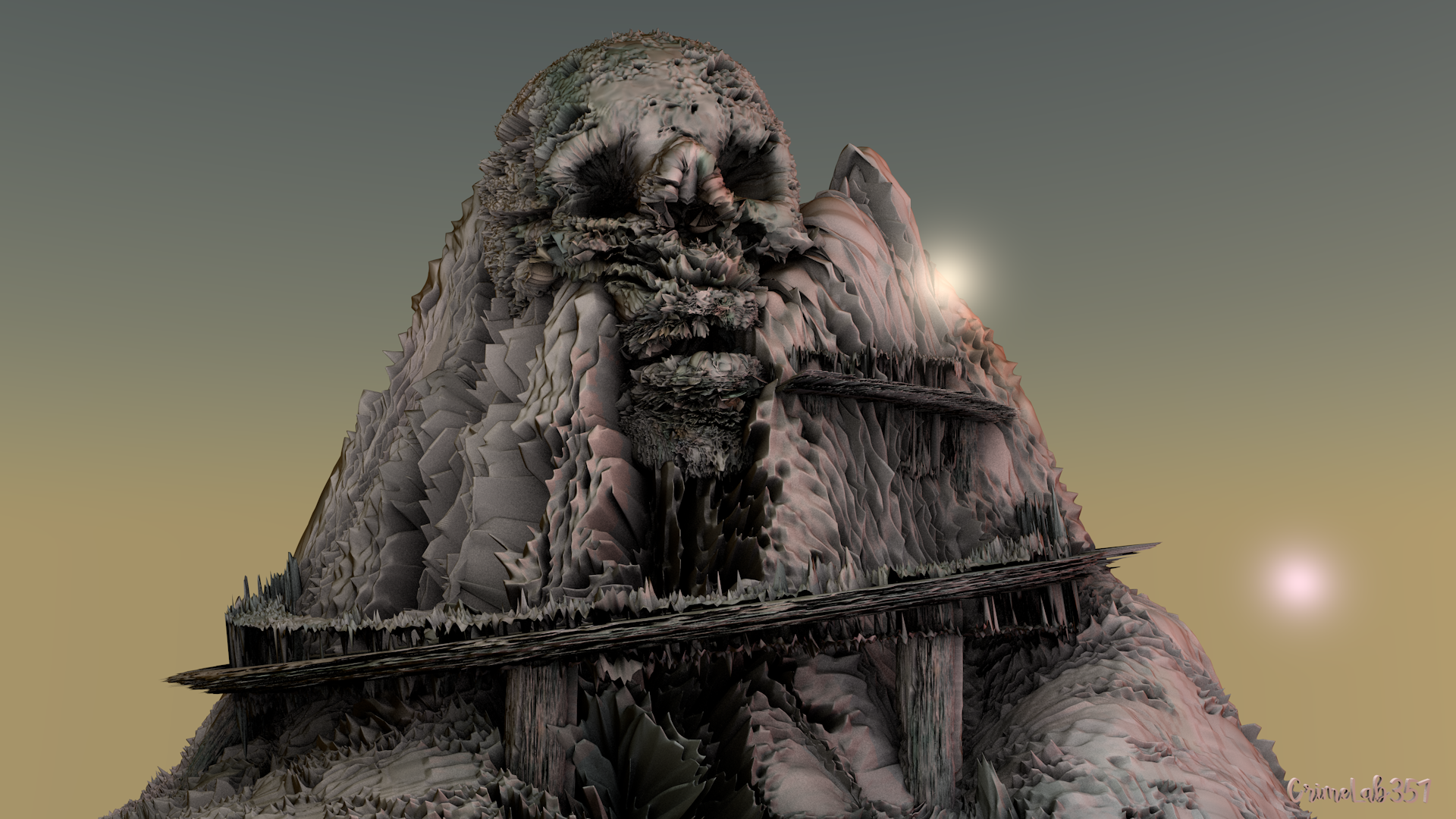 3D, ancient, 3D graphics, fantasy art HD Wallpaper
