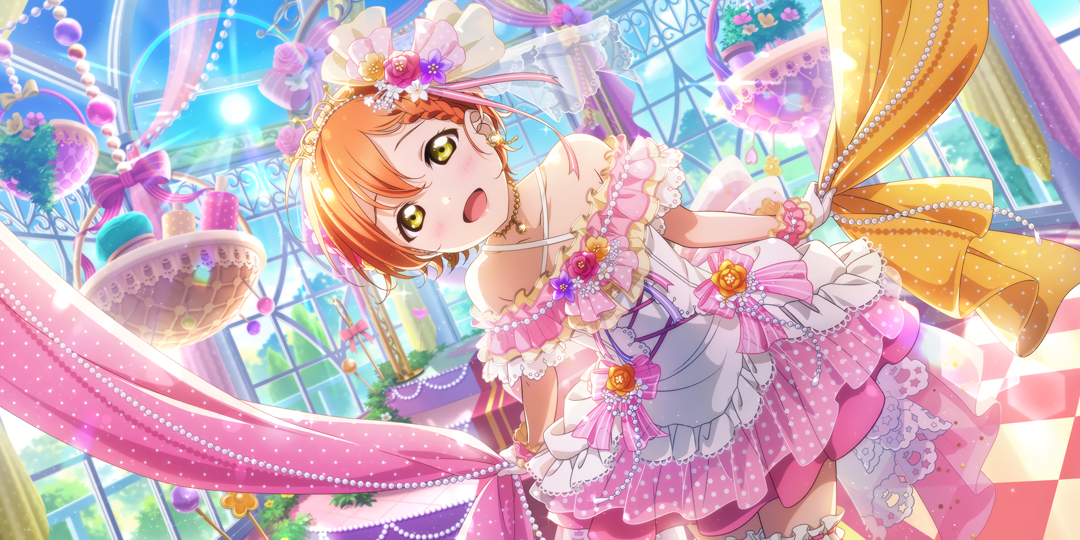 Love Live!, Hoshizora Rin, Love Live! Sunshine, Love Live Series, anime girls HD Wallpaper