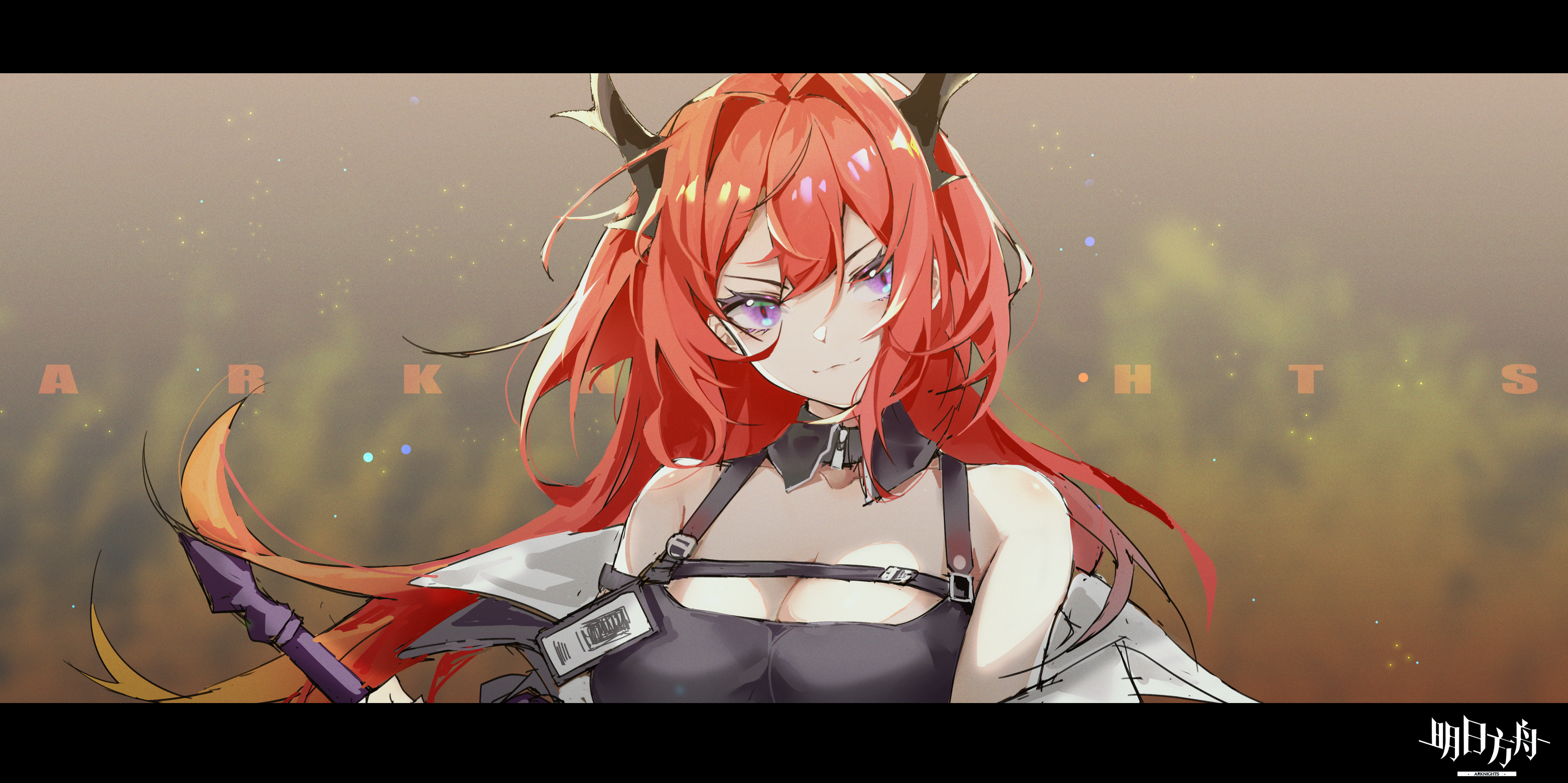4K, Ximubingo, Arknights, Surtr (Arknights), anime, anime girls HD Wallpaper