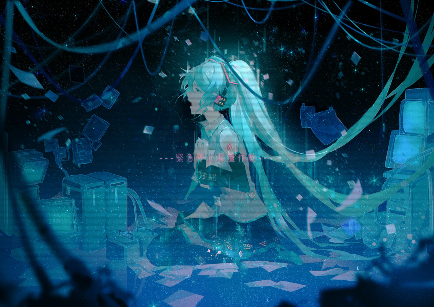 anime girls, Vocaloid, Hatsune Miku HD Wallpaper