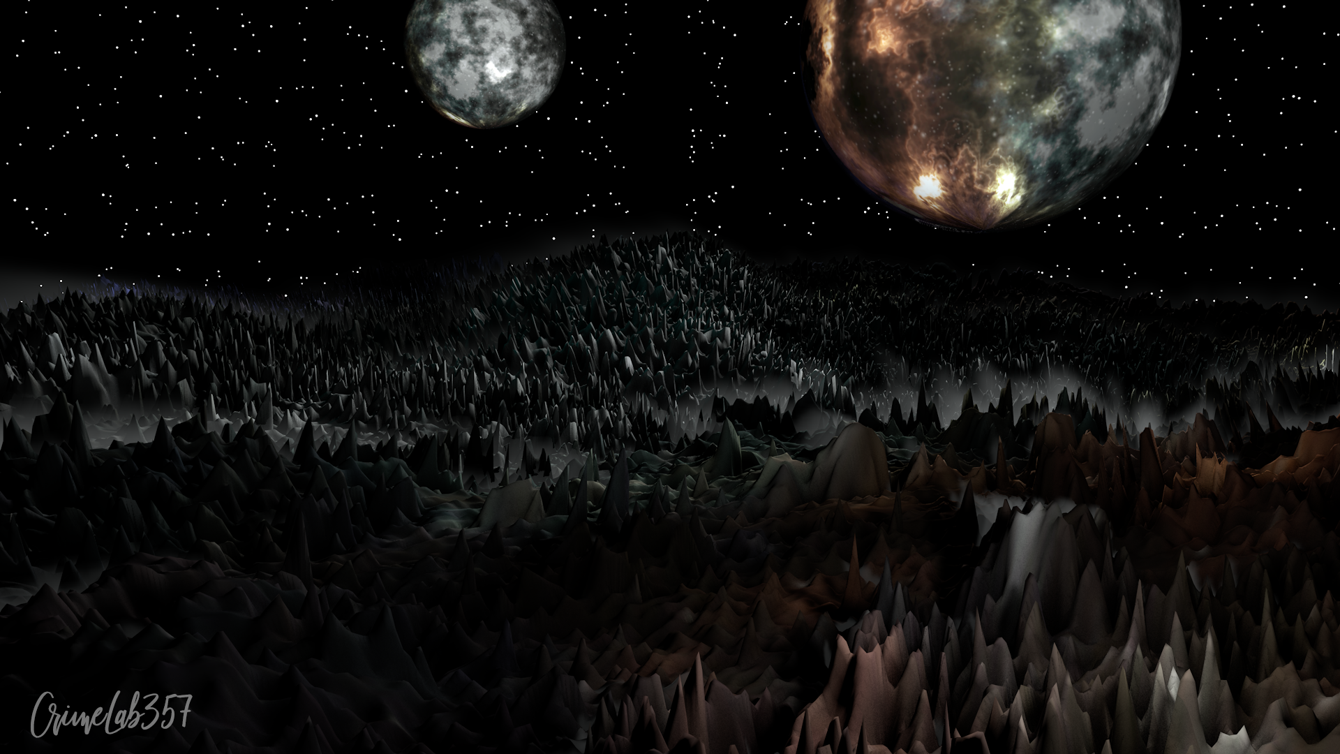 3D graphics, space art, fantasy art HD Wallpaper