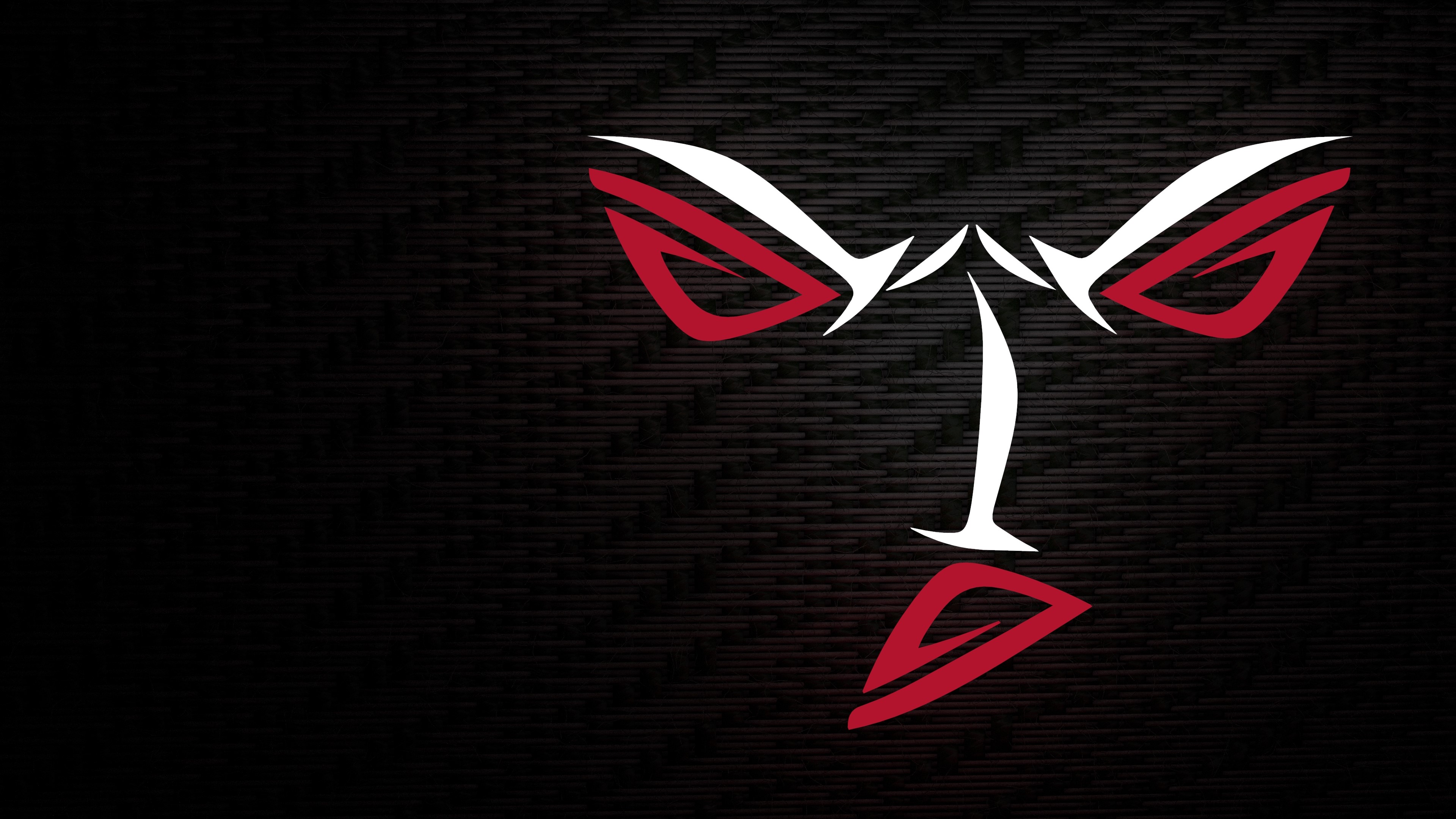 4K, logo, logotype, 3D Abstract, Republic of Gamers HD Wallpaper