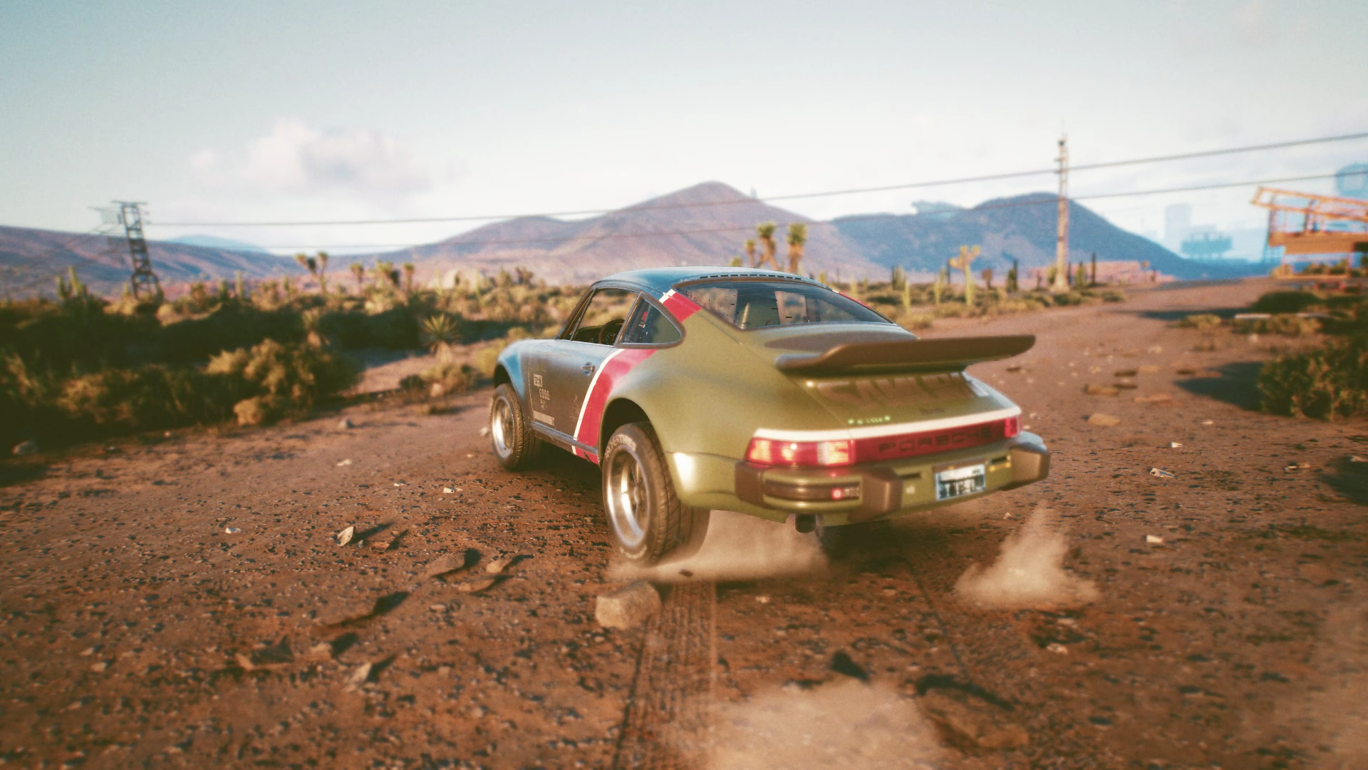 cyberpunk, Porsche, Cyberpunk 2077, CD Projekt RED HD Wallpaper