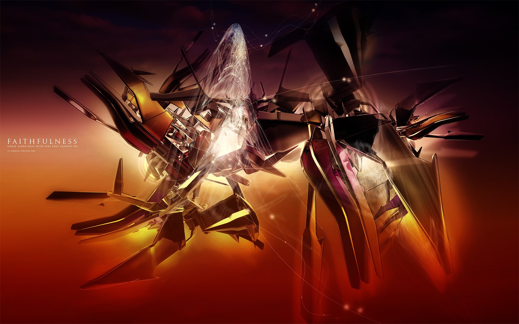 3D Abstract, digital art, abstract, 3D HD Wallpaper