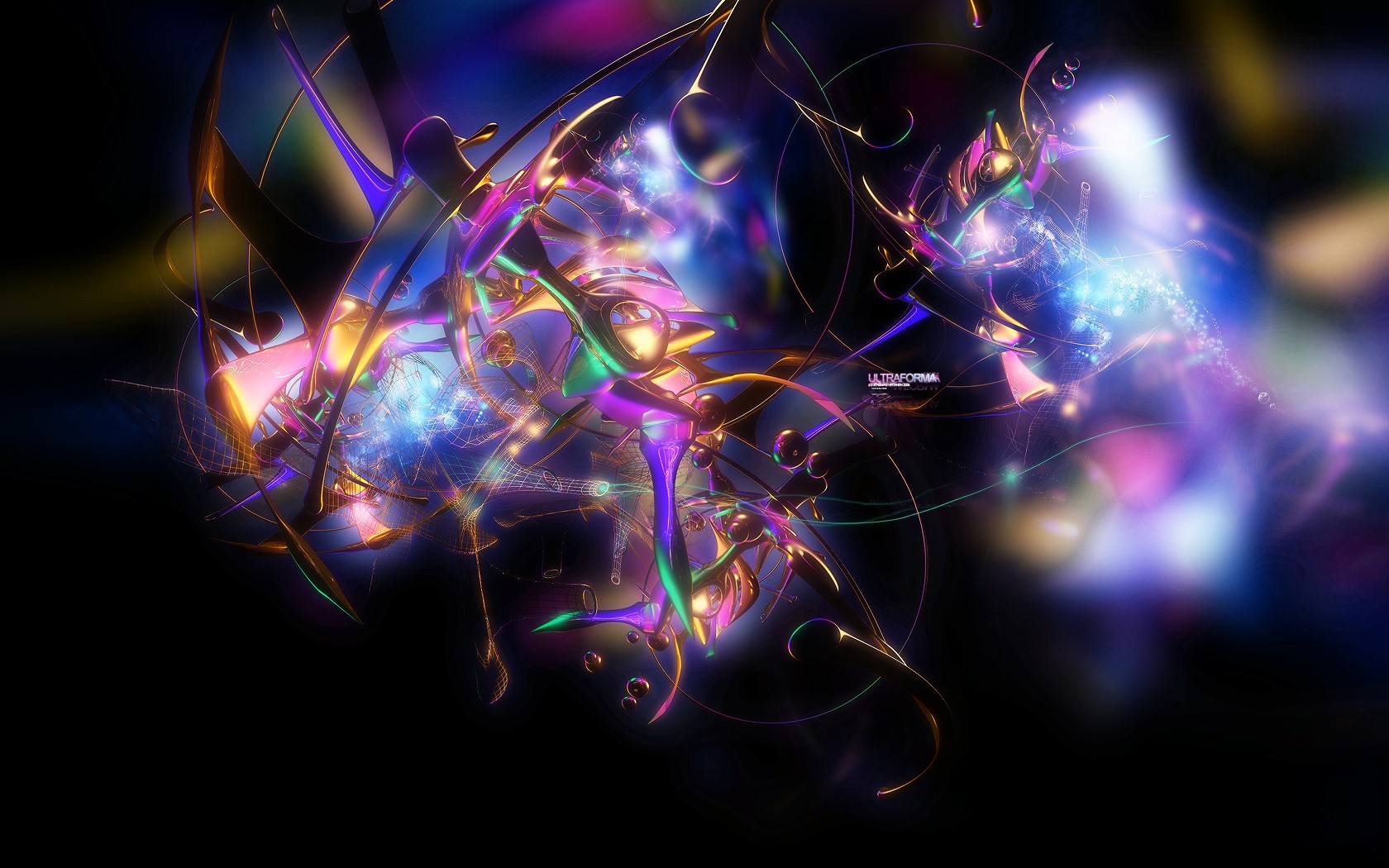 3D, purple, 3D Abstract HD Wallpaper
