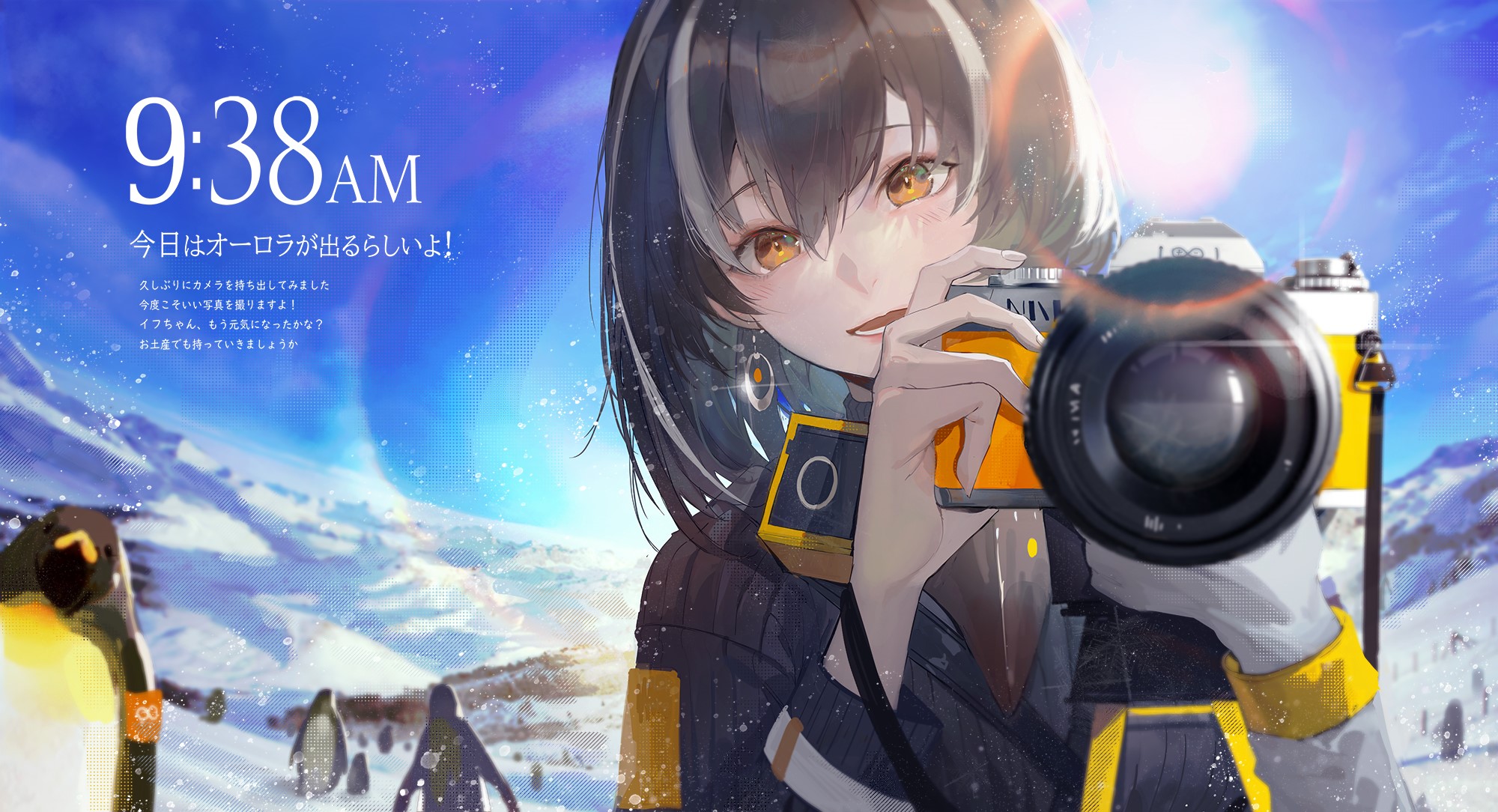 Arknights, anime, Kuroduki, Magallan(Arknights), anime girls HD Wallpaper