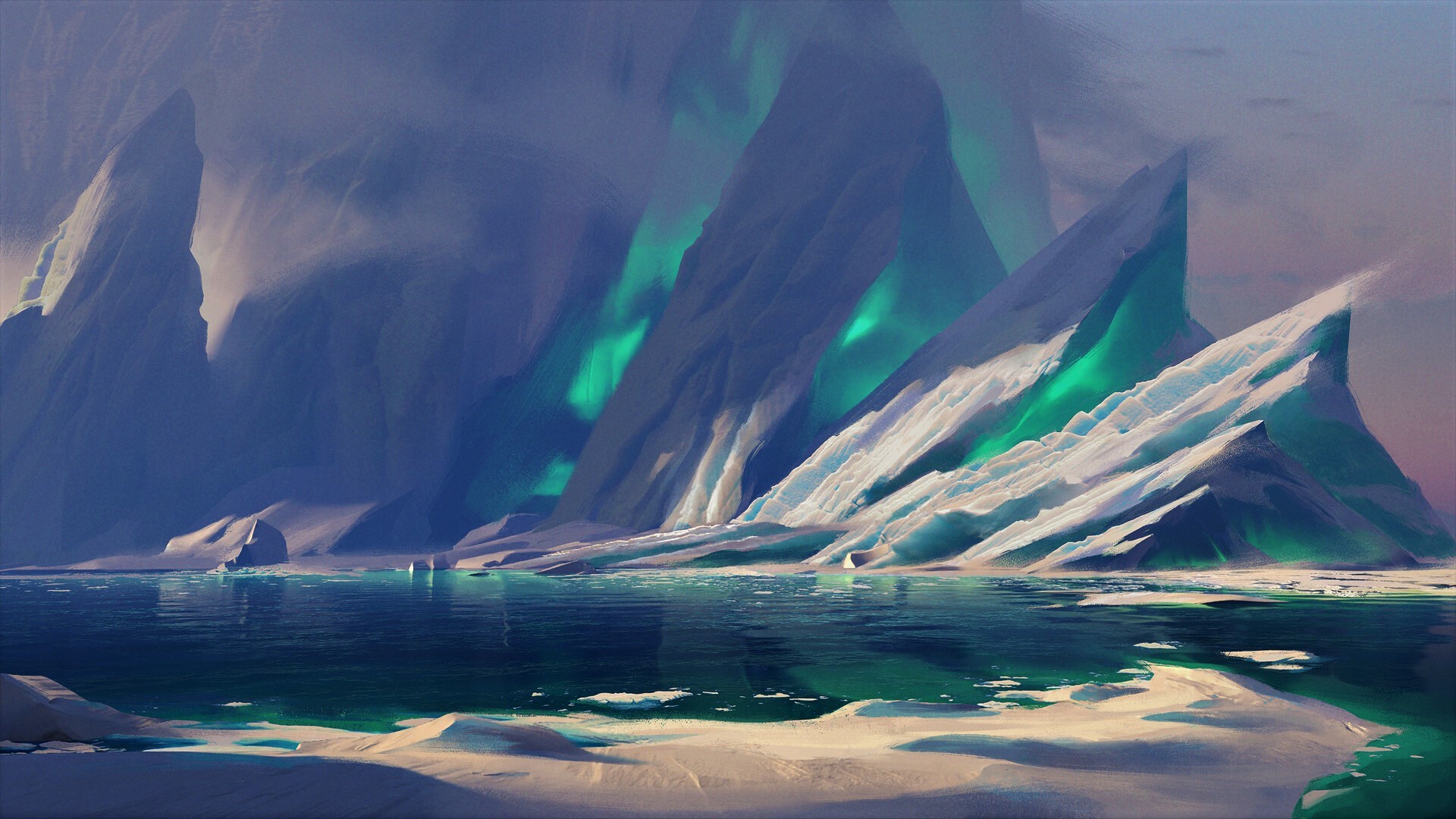 Thomas Stoop, Arctic, digital HD Wallpaper