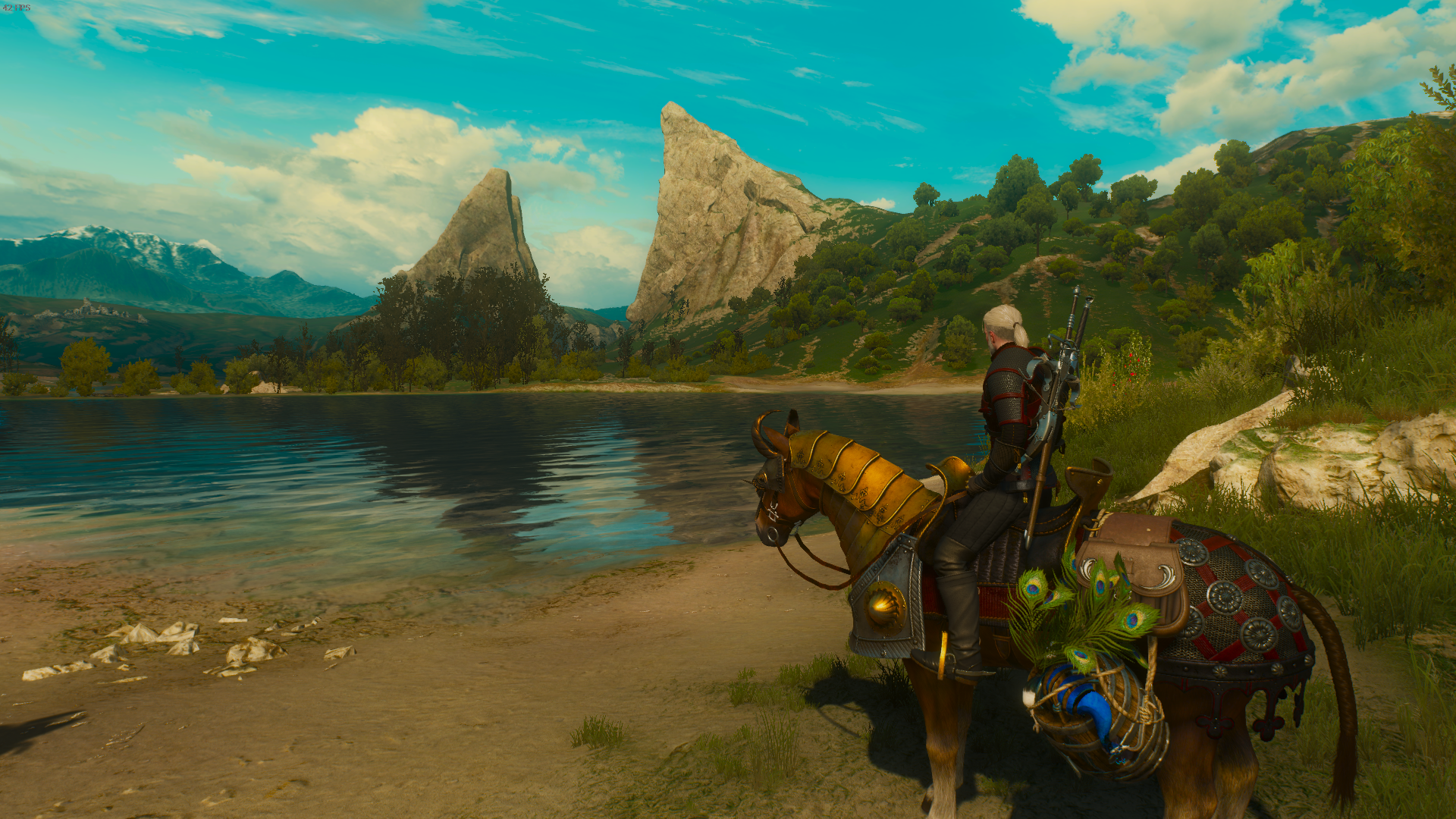 The Witcher 3, screen shot, RPG, PC gaming, video games HD Wallpaper