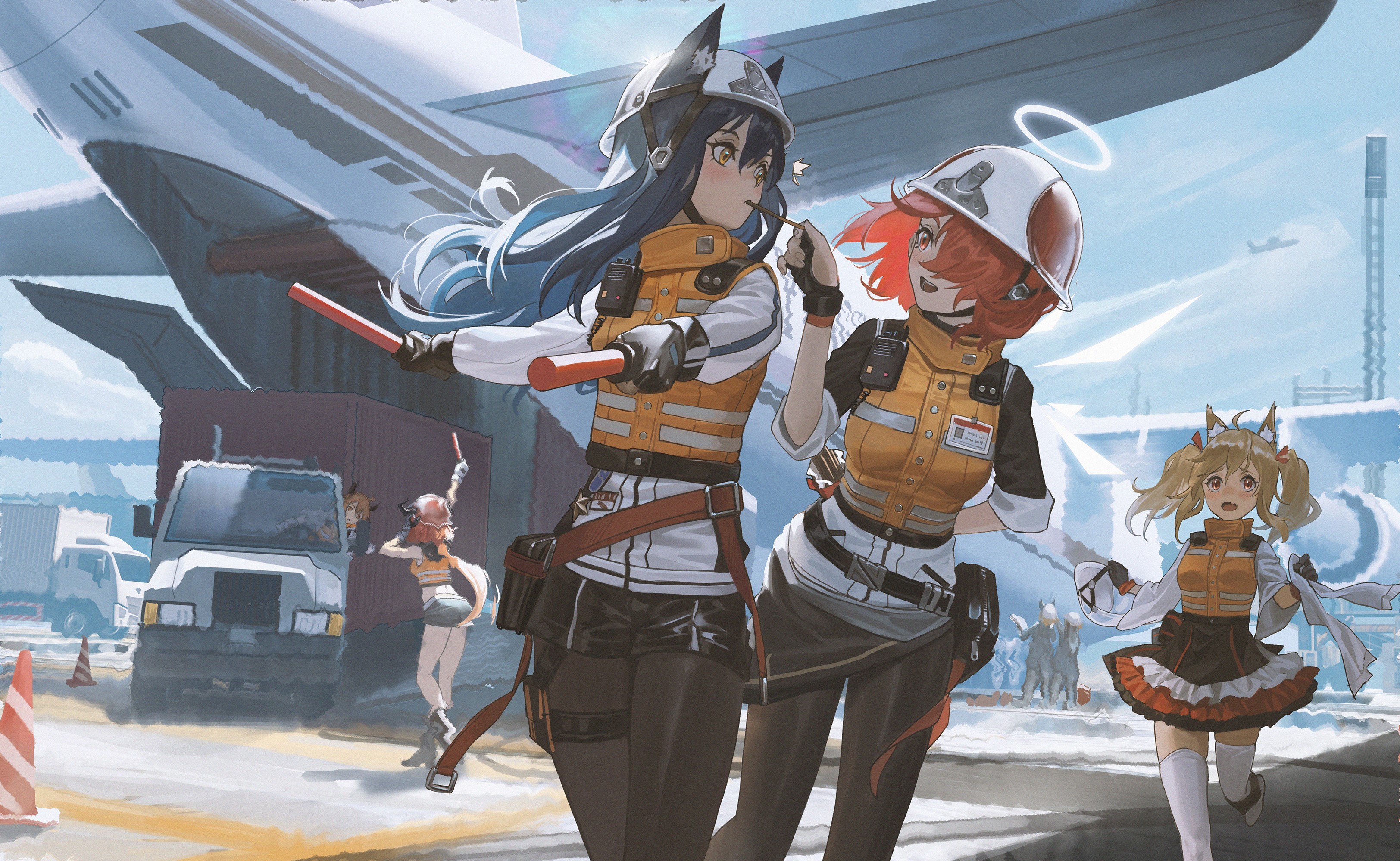 anime, anime girls, Texas (Arknights), Arknights, kirino ttk HD Wallpaper