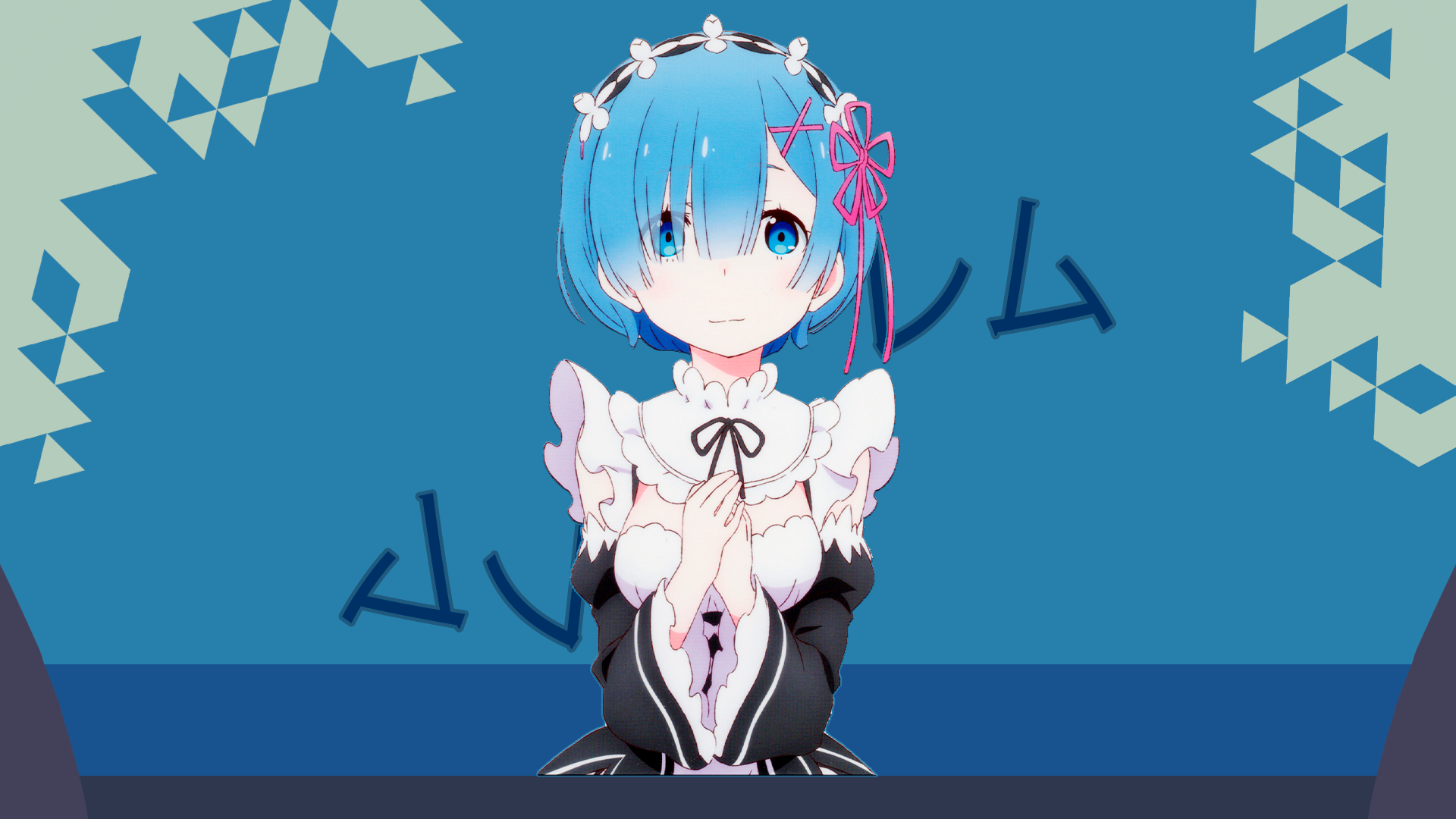 Rem (Re: Zero), anime girls, Re:Zero Kara Hajimeru Isekai Seikatsu HD Wallpaper