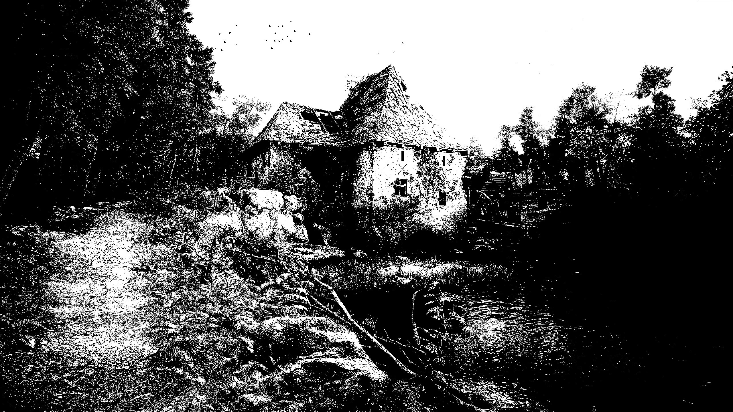 Nvidia, screen shot, Unreal Engine 4, monochrome, A Plague Tale Innocence, contrast, PC gaming HD Wallpaper