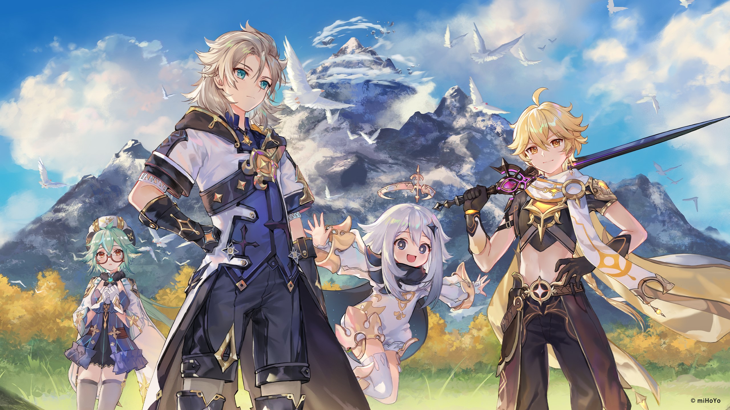 game characters, Genshin Impact, video game art, Criin, video games HD Wallpaper