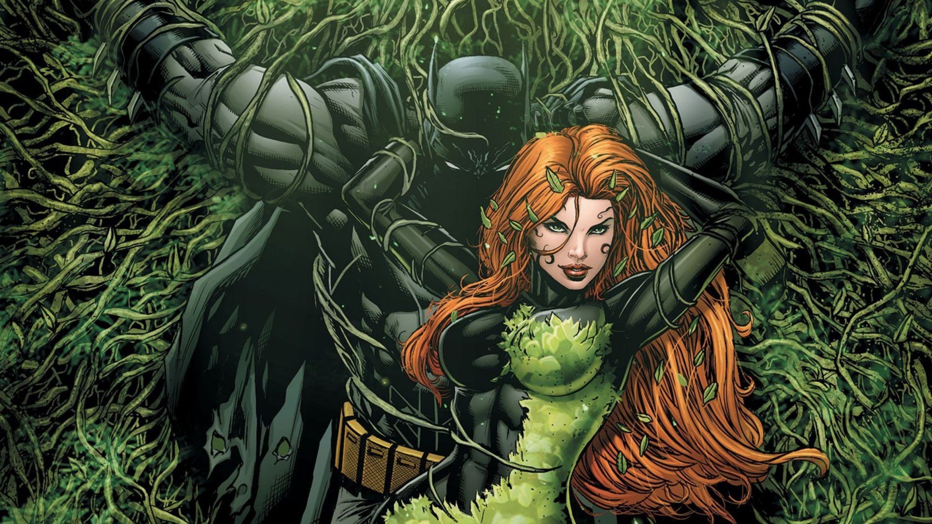 Batman Arkham Asylum Poison Ivy Wallpaper