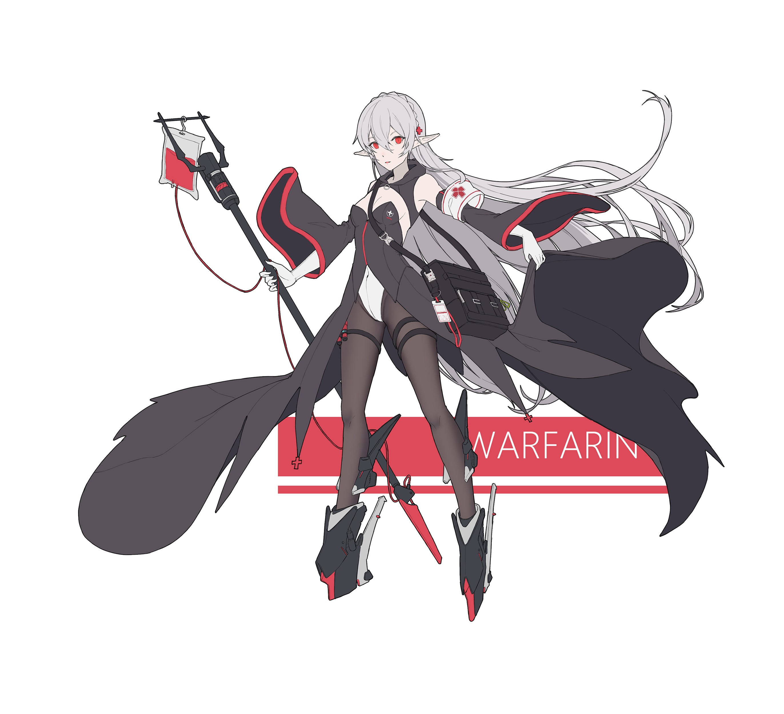 Arknights, kumachi, anime girls, Warfarin (Arknights) HD Wallpaper