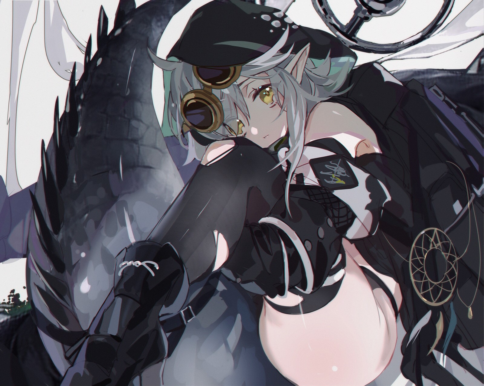 anime girls, Arknights, KANOSE, anime HD Wallpaper
