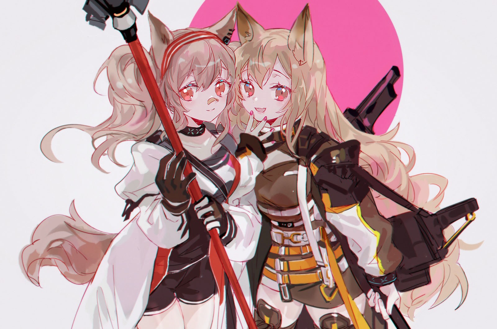 anime girls, KANOSE, anime, Arknights HD Wallpaper