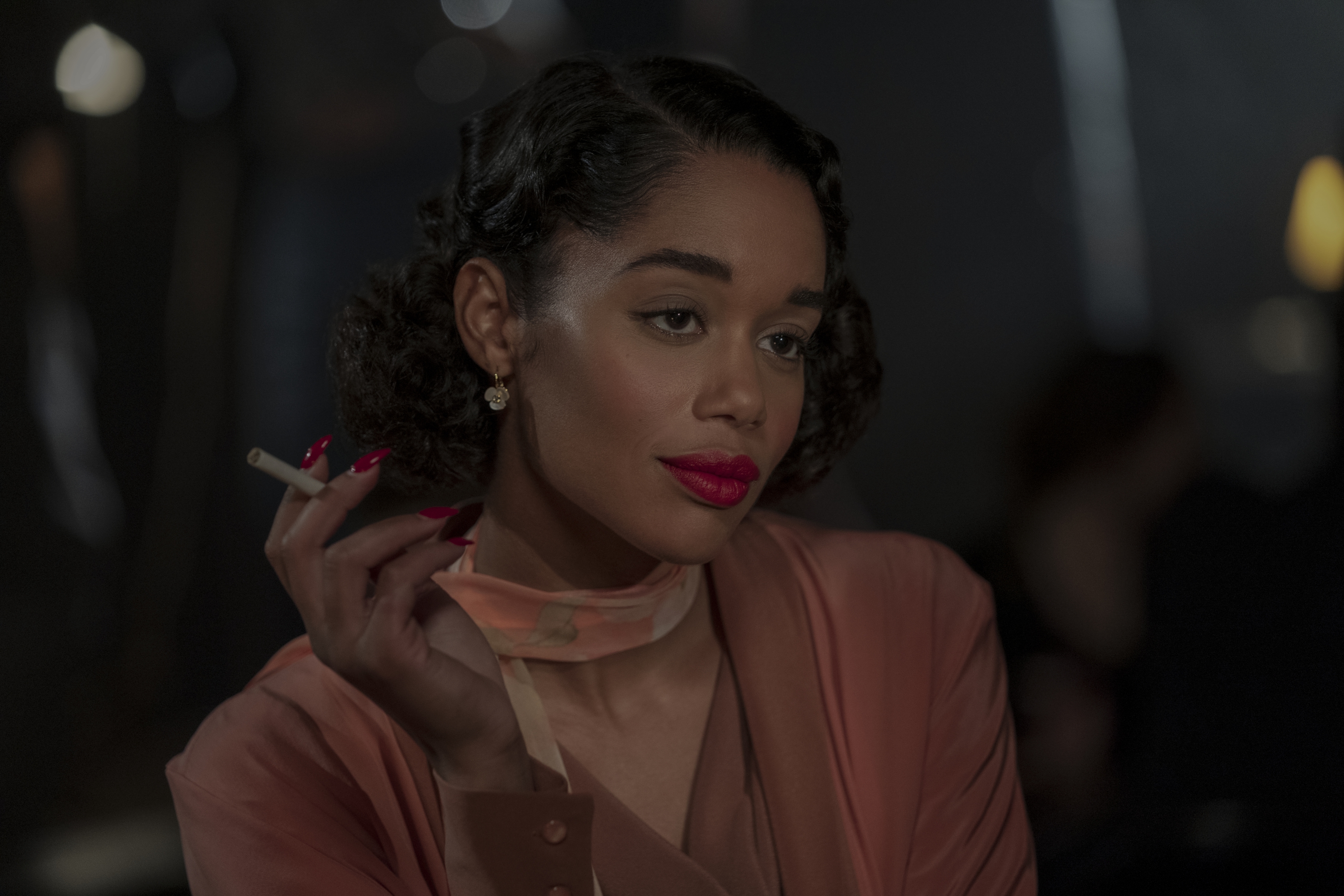 Laura Harrier as Camille Washington HD Wallpaper
