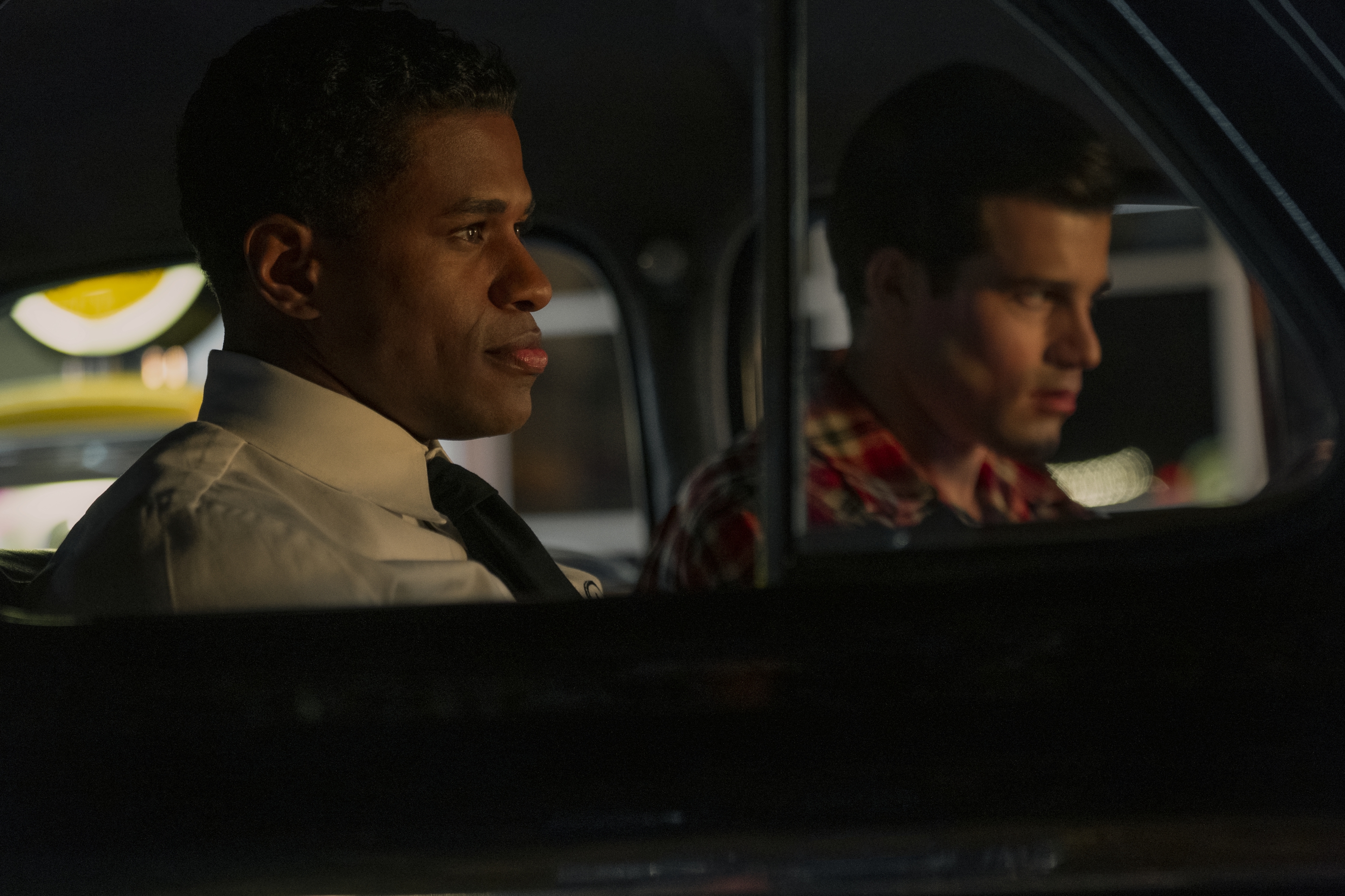 Jeremy Pope and Archie Coleman in a car HD Wallpaper