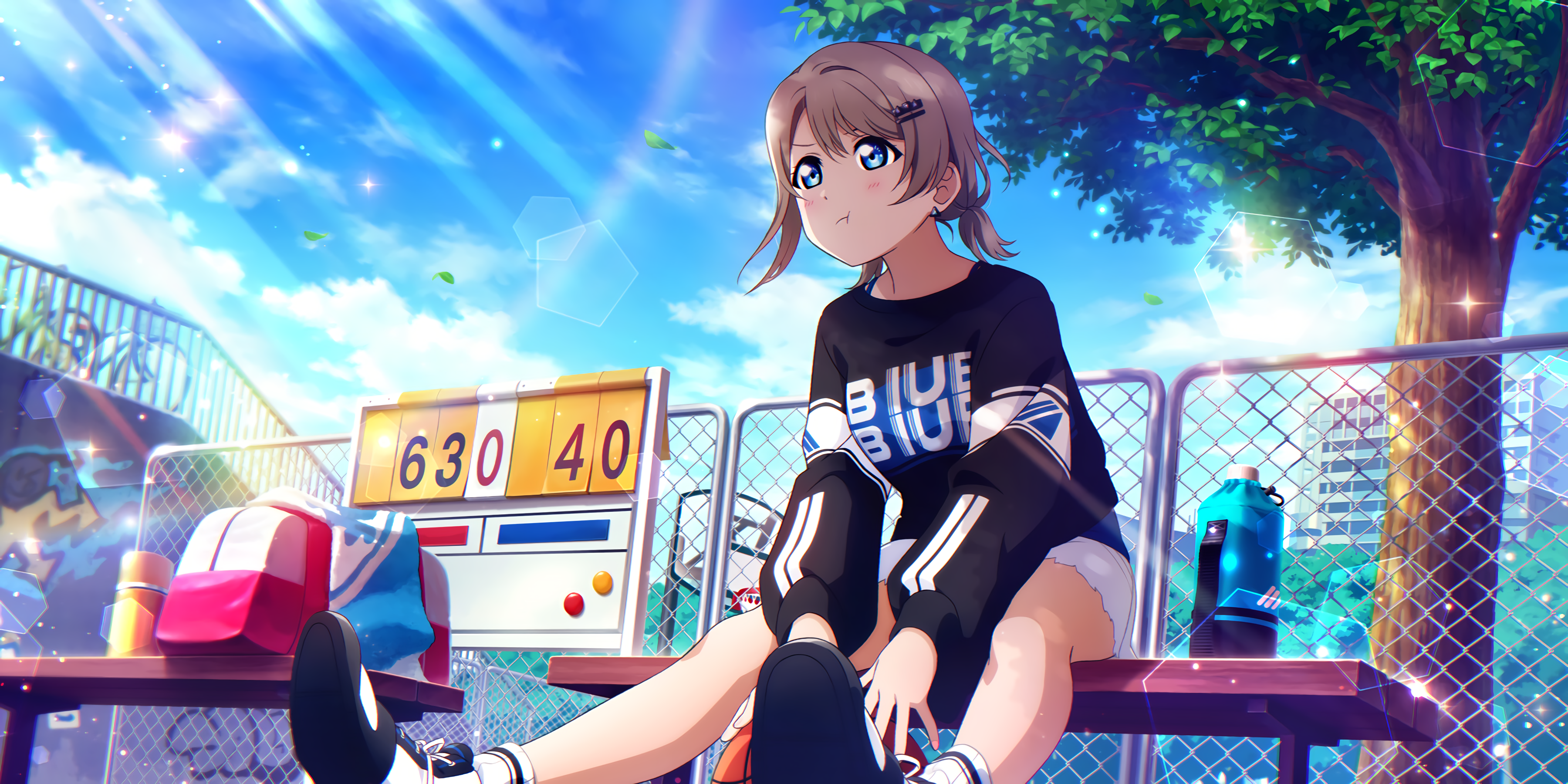 anime girls, Love Live!, Love Live! Sunshine, Watanabe You, Love Live Series HD Wallpaper