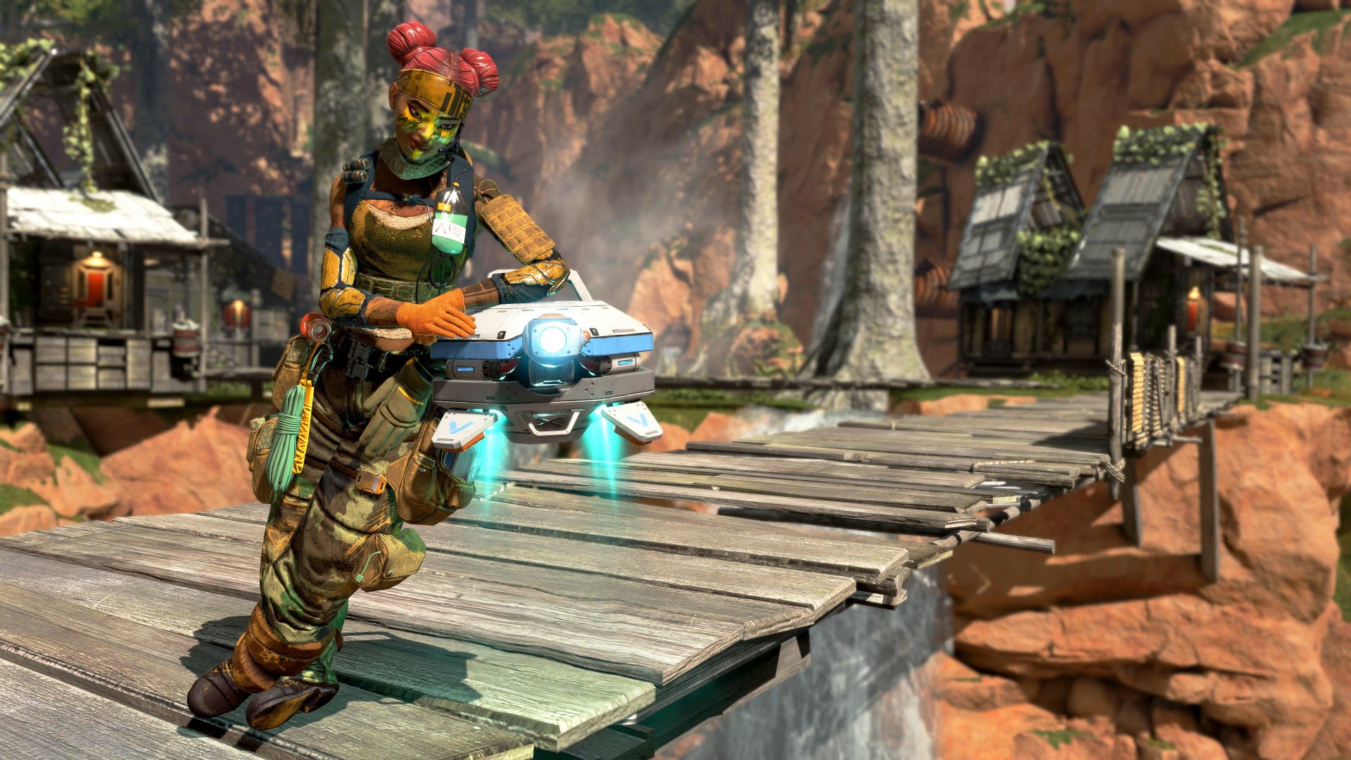 Lifeline Apex Legends character with drone HD Wallpaper