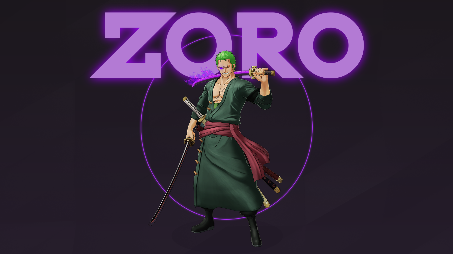 Roronoa Zoro from One Piece Anime HD Wallpaper