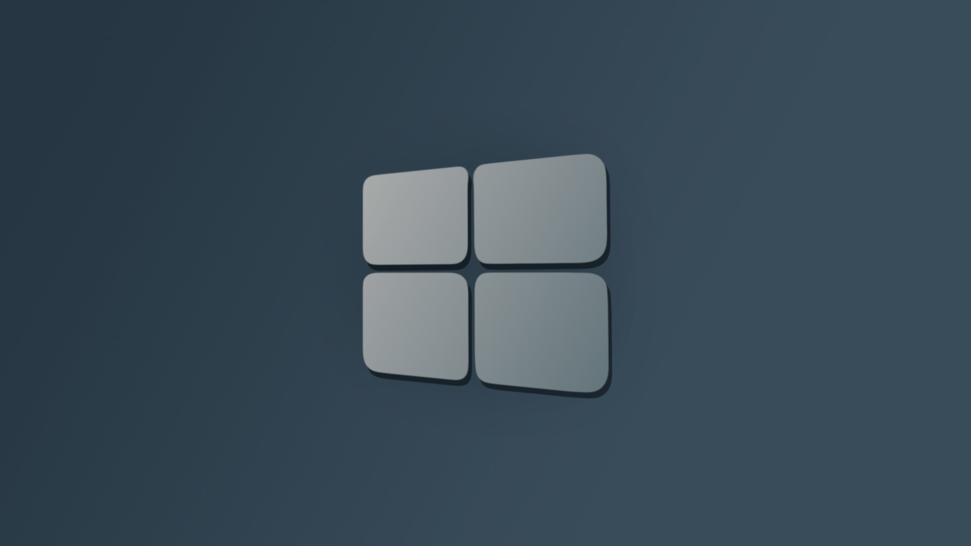 logo, minimalism, Windows 10, gradient HD Wallpaper