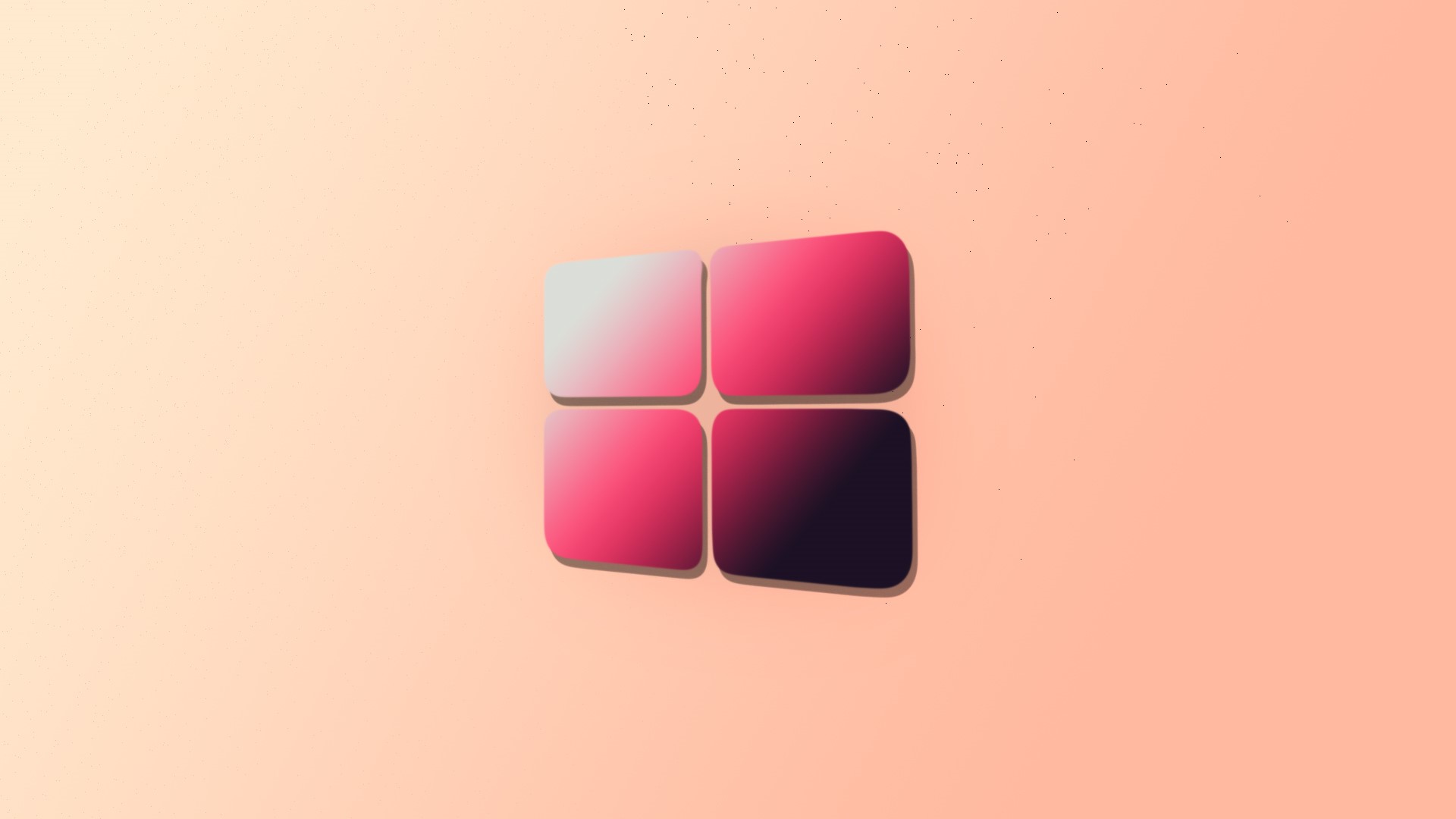 minimalism, Windows 10, gradient, logo HD Wallpaper