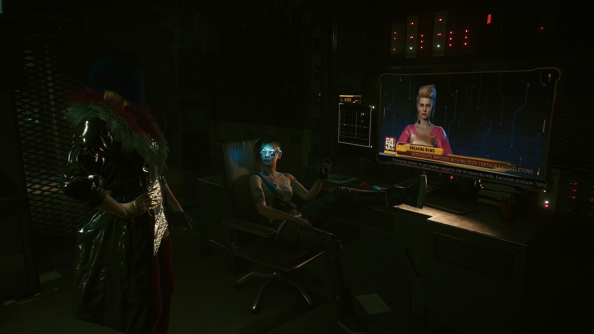 screen shot, video game characters, Judy Alvarez, video games, cyberpunk, Cyberpunk 2077, CD Projekt RED, Evelyn Parker HD Wallpaper