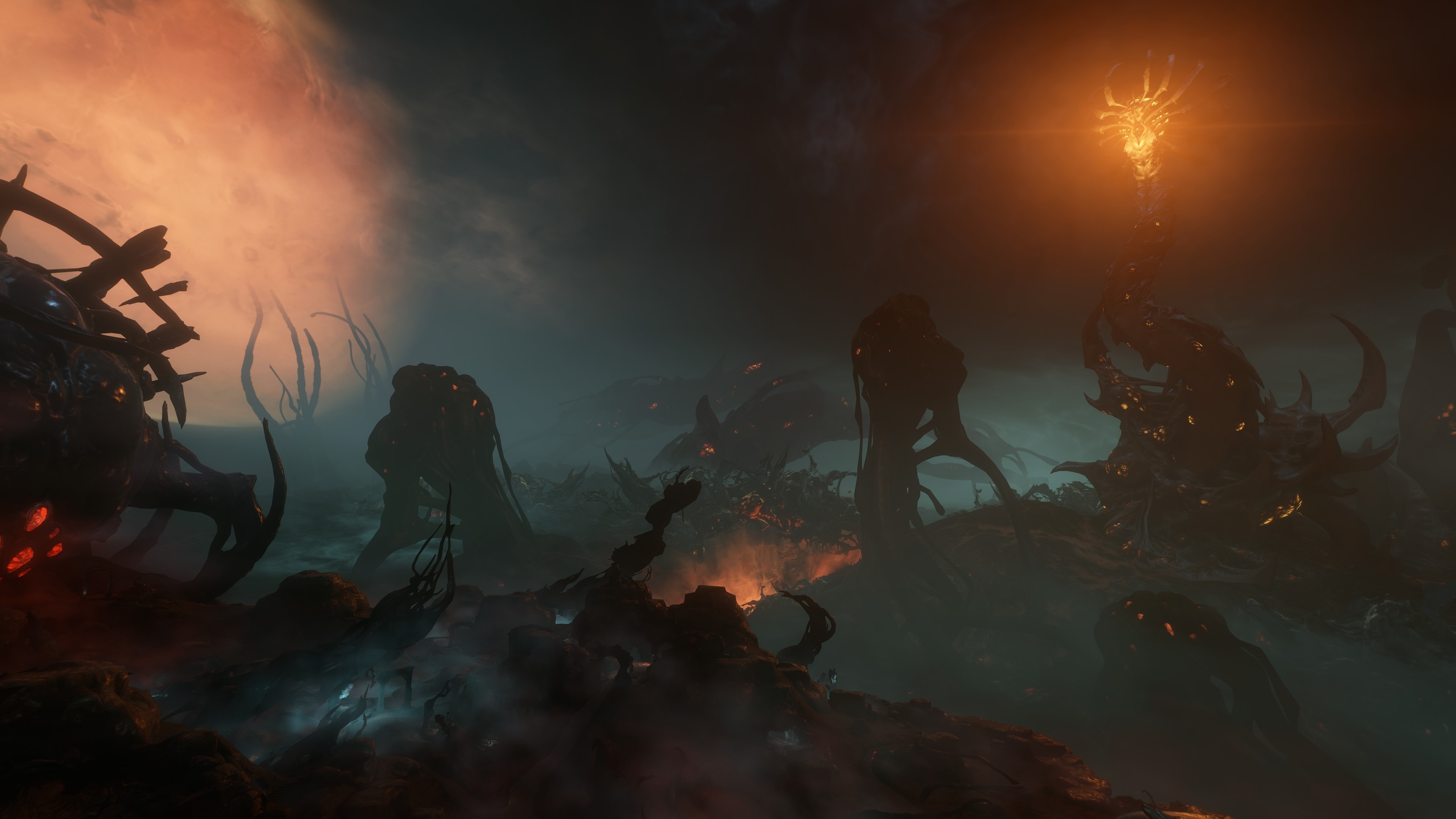 4K, Warframe, Video Game Landscape, Infested (Warframe) HD Wallpaper
