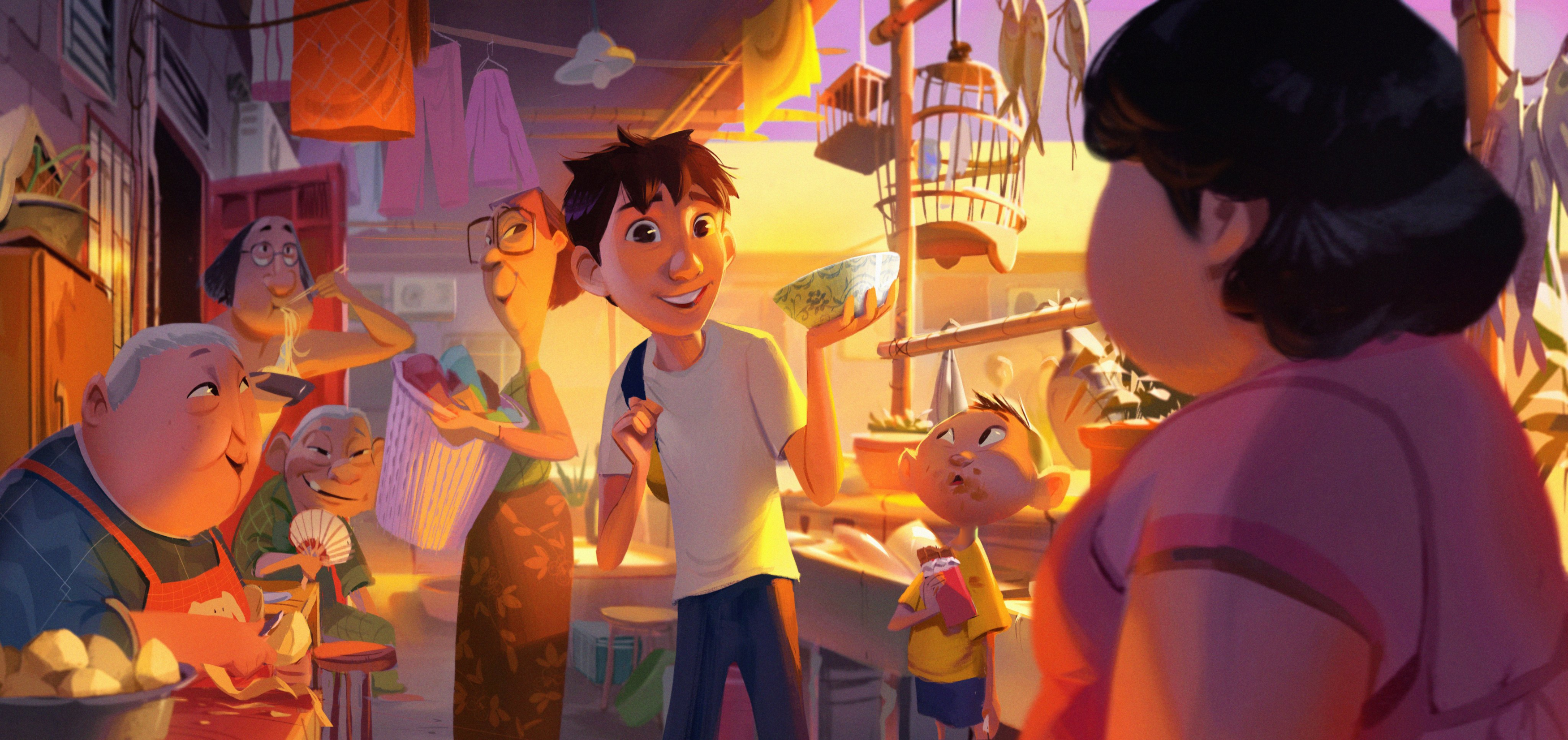 Wish Dragon Din Song HD Wallpaper