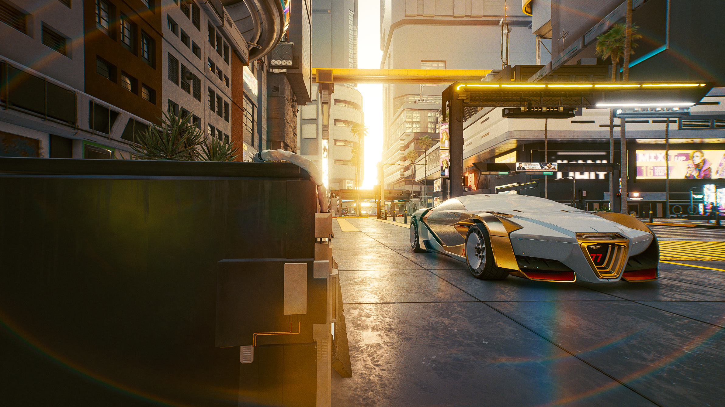 Cyberpunk 2077, cyberpunk, caliburn, Hypercar, video game art HD Wallpaper