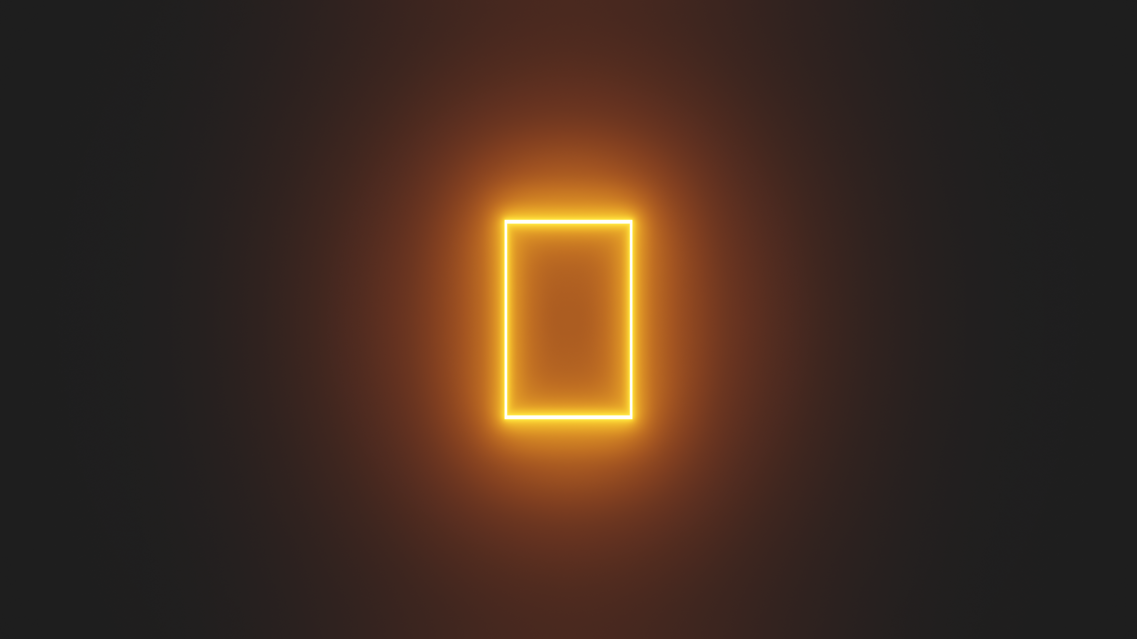 4K, glowing, minimalism, geometry, abstract, neon HD Wallpaper