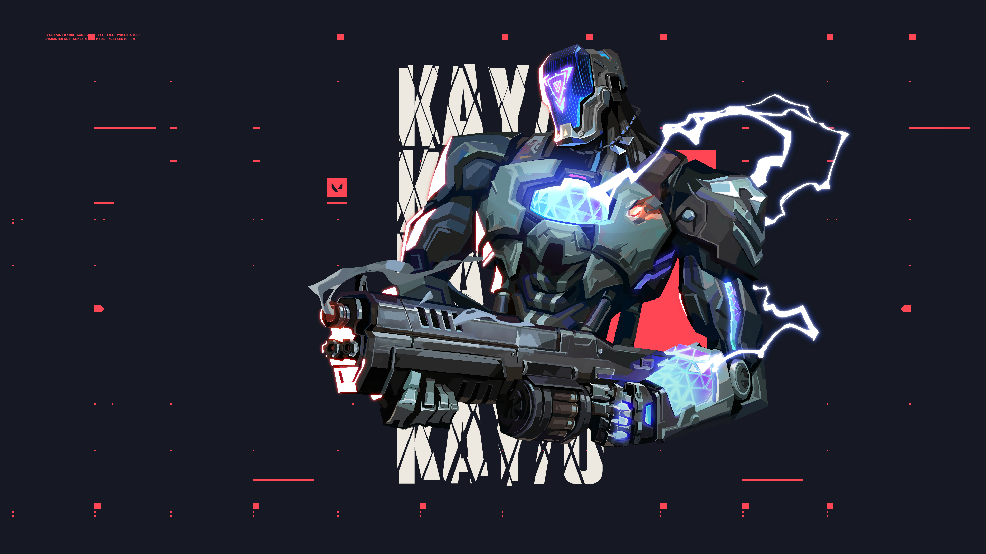 KAY/O Valorant 4K HD Wallpaper