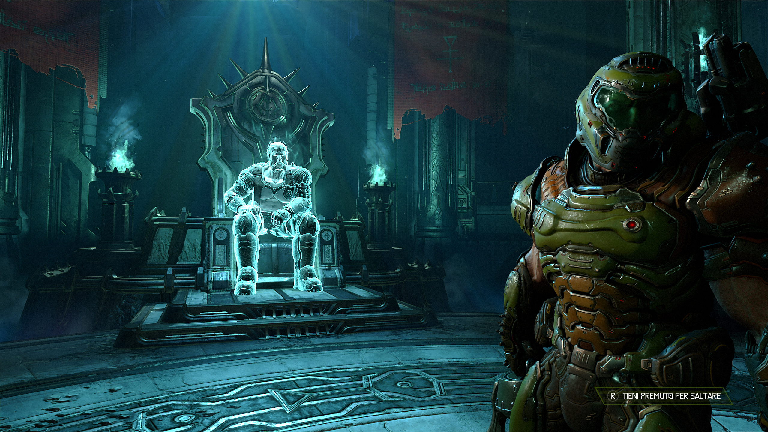 Doom Slayer and the Sentinel in DOOM Eternal HD Wallpaper