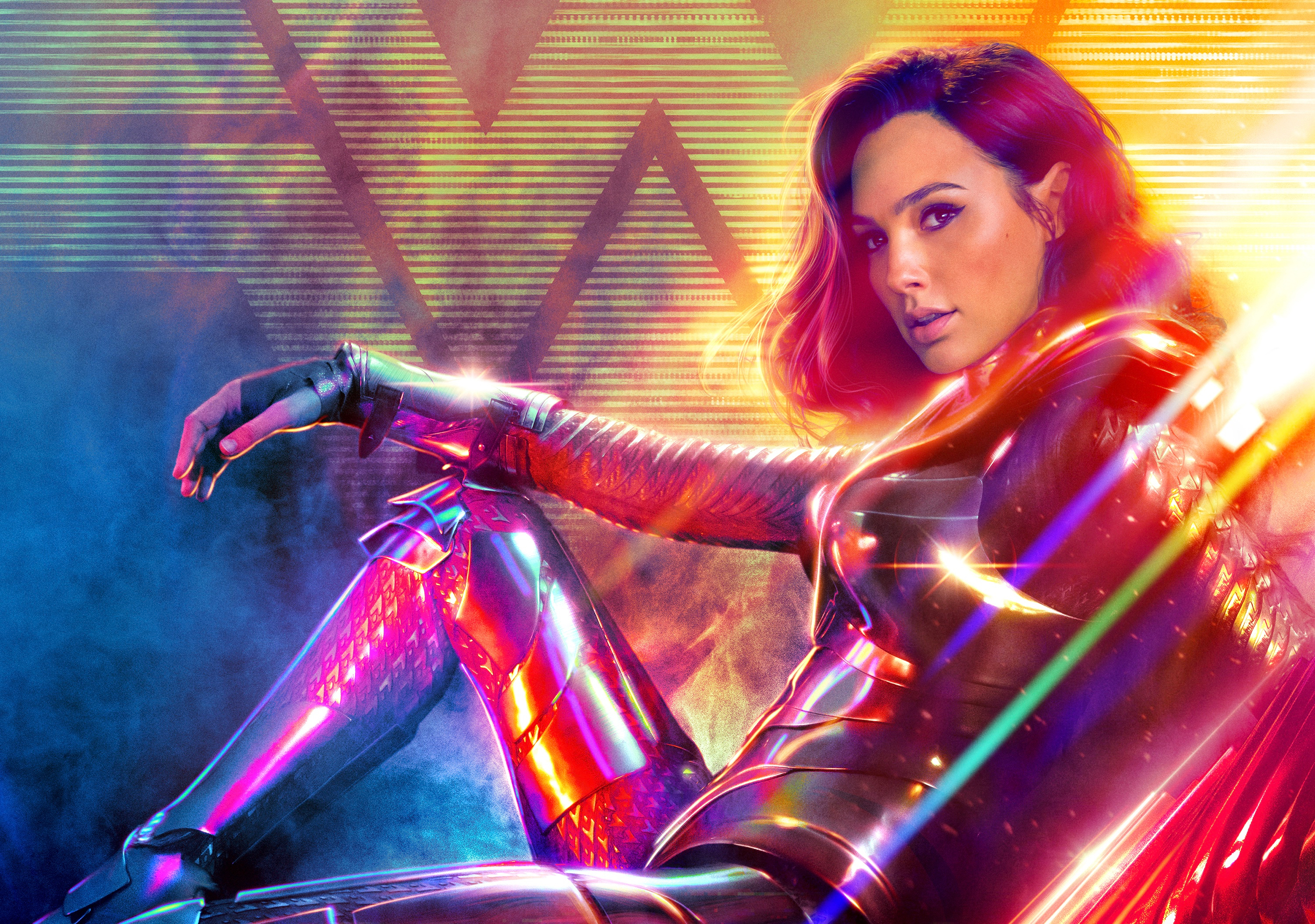 Gal Gadot as Wonder Woman in Armor HD Wallpaper