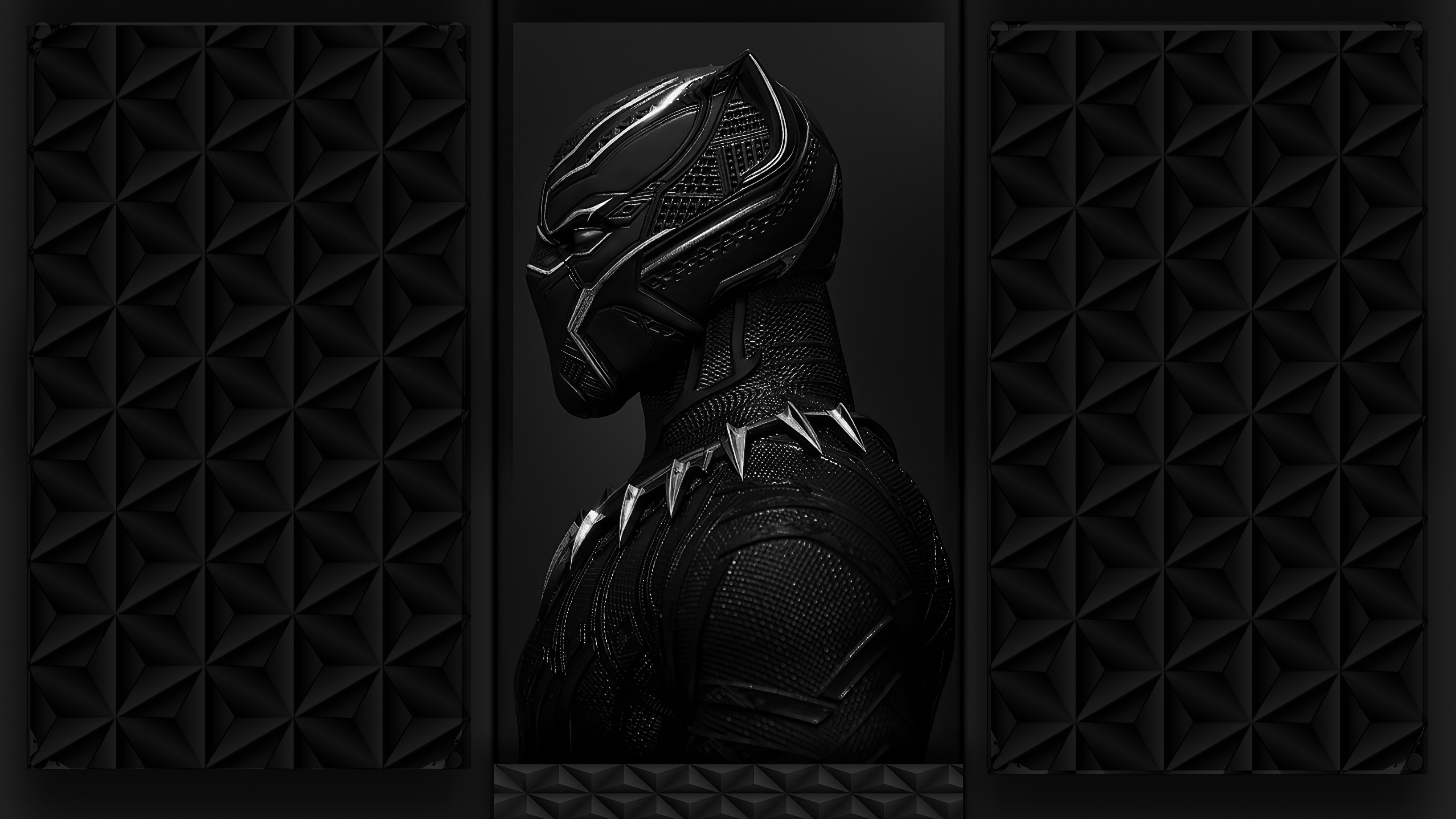 Black Panther from Marvel Cinematic Universe 4K HD Wallpaper