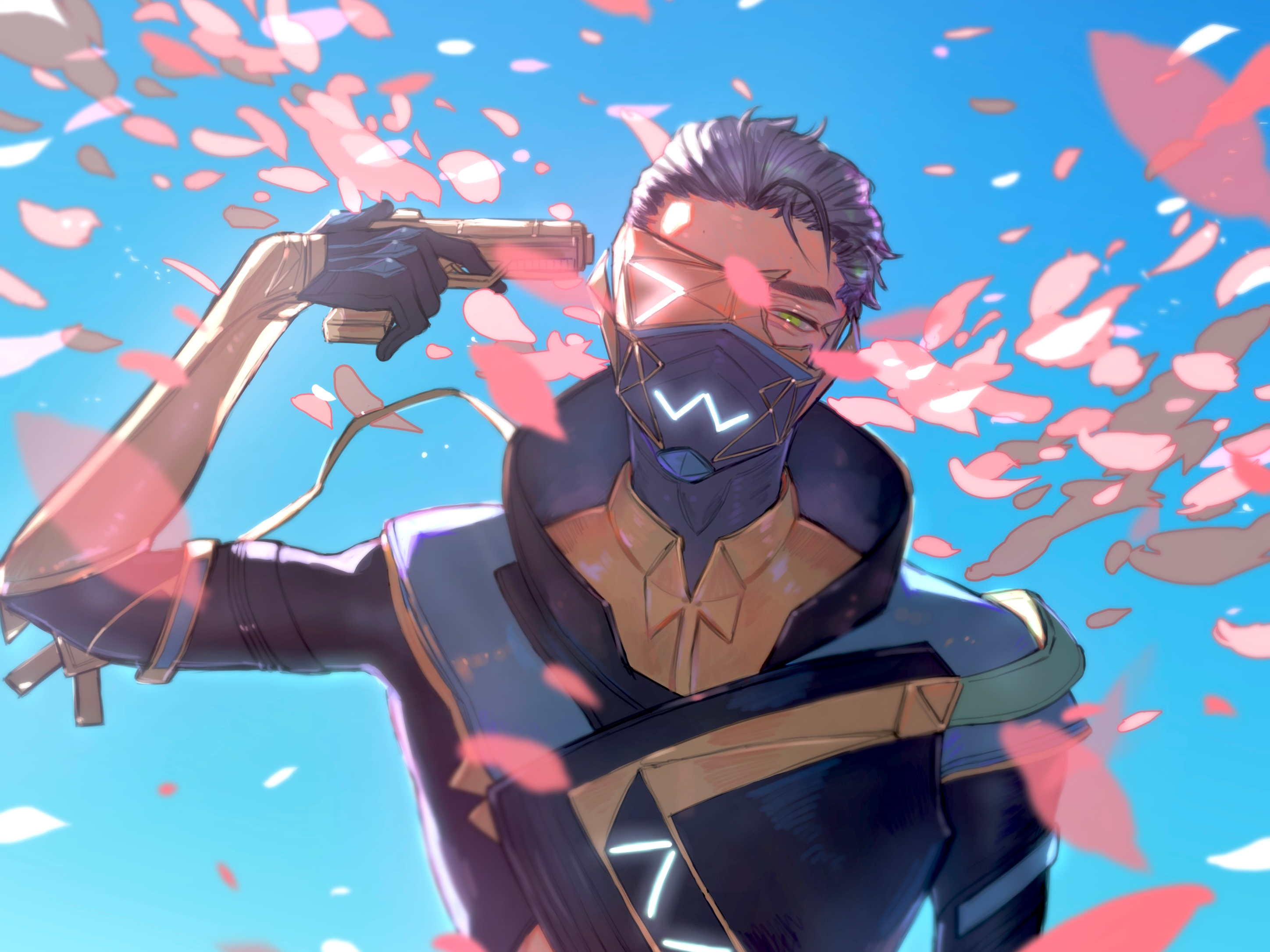 Octane from Apex Legends in Dynamic Pose HD Wallpaper