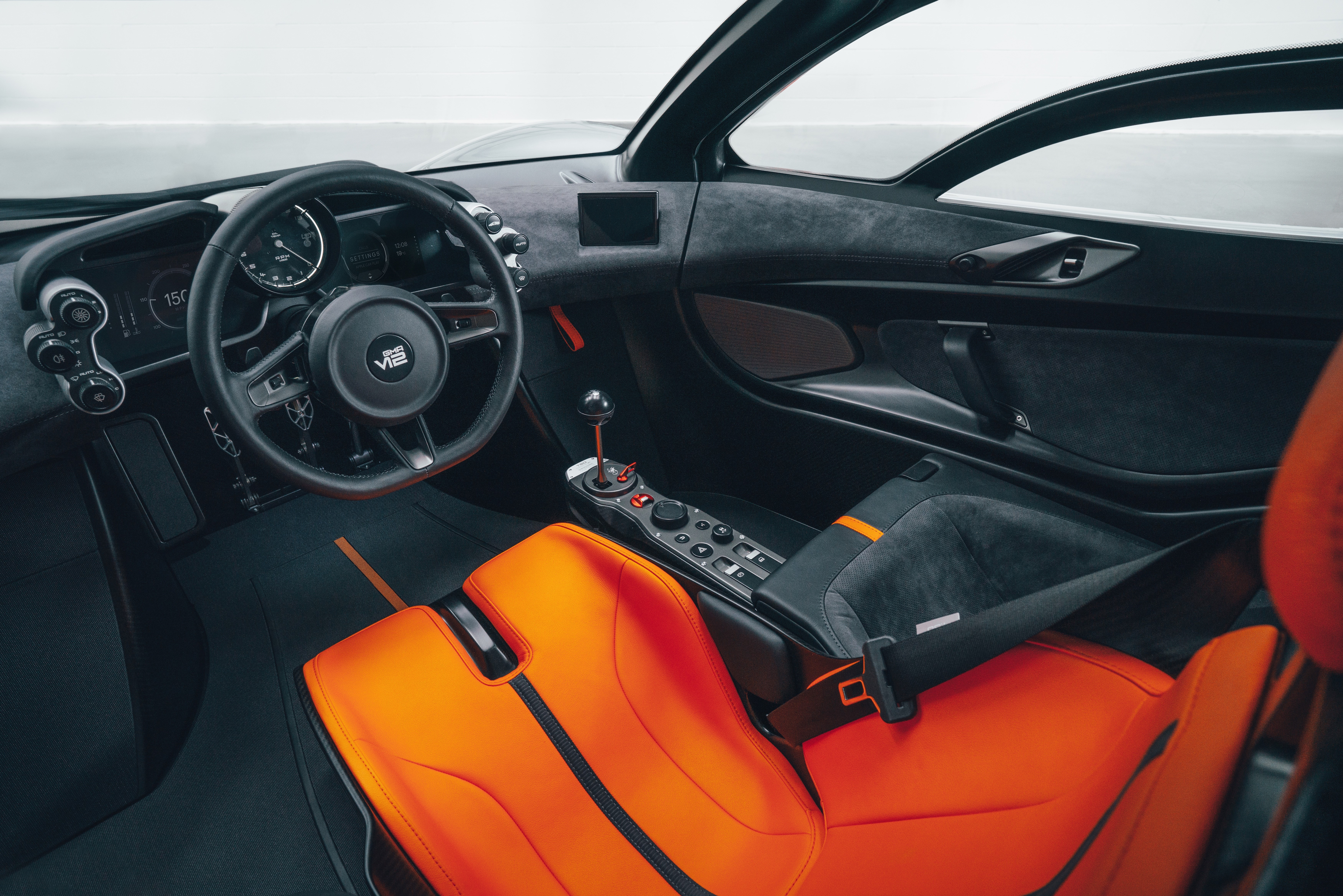 4K Cockpit of Gordon Murray Automotive T.50 HD Wallpaper