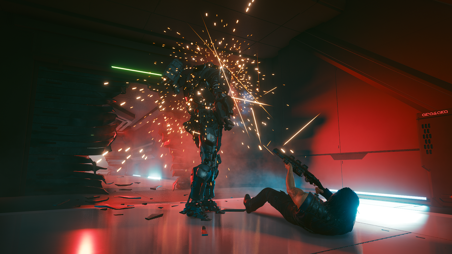 Adam Smasher from Cyberpunk 2077 HD Wallpaper