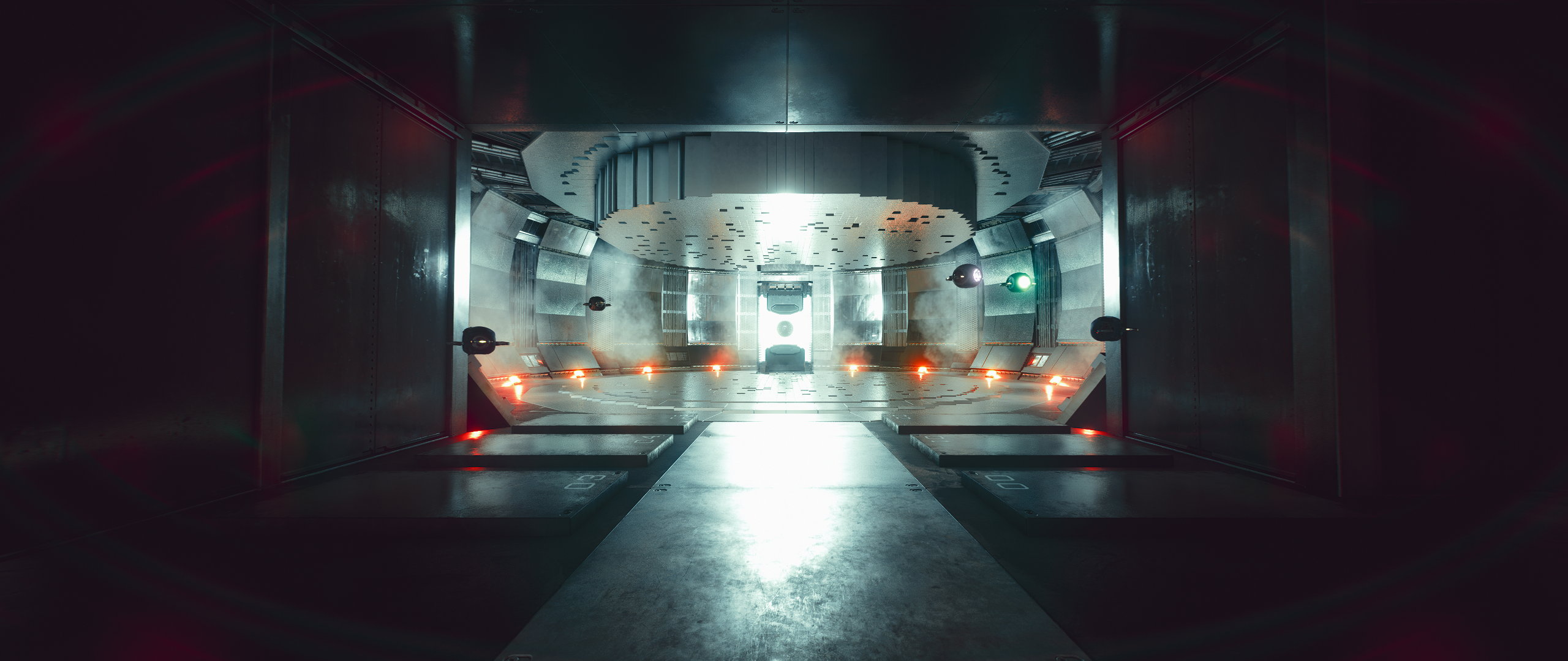 Cyberpunk 2077 screenshot of a futuristic room HD Wallpaper