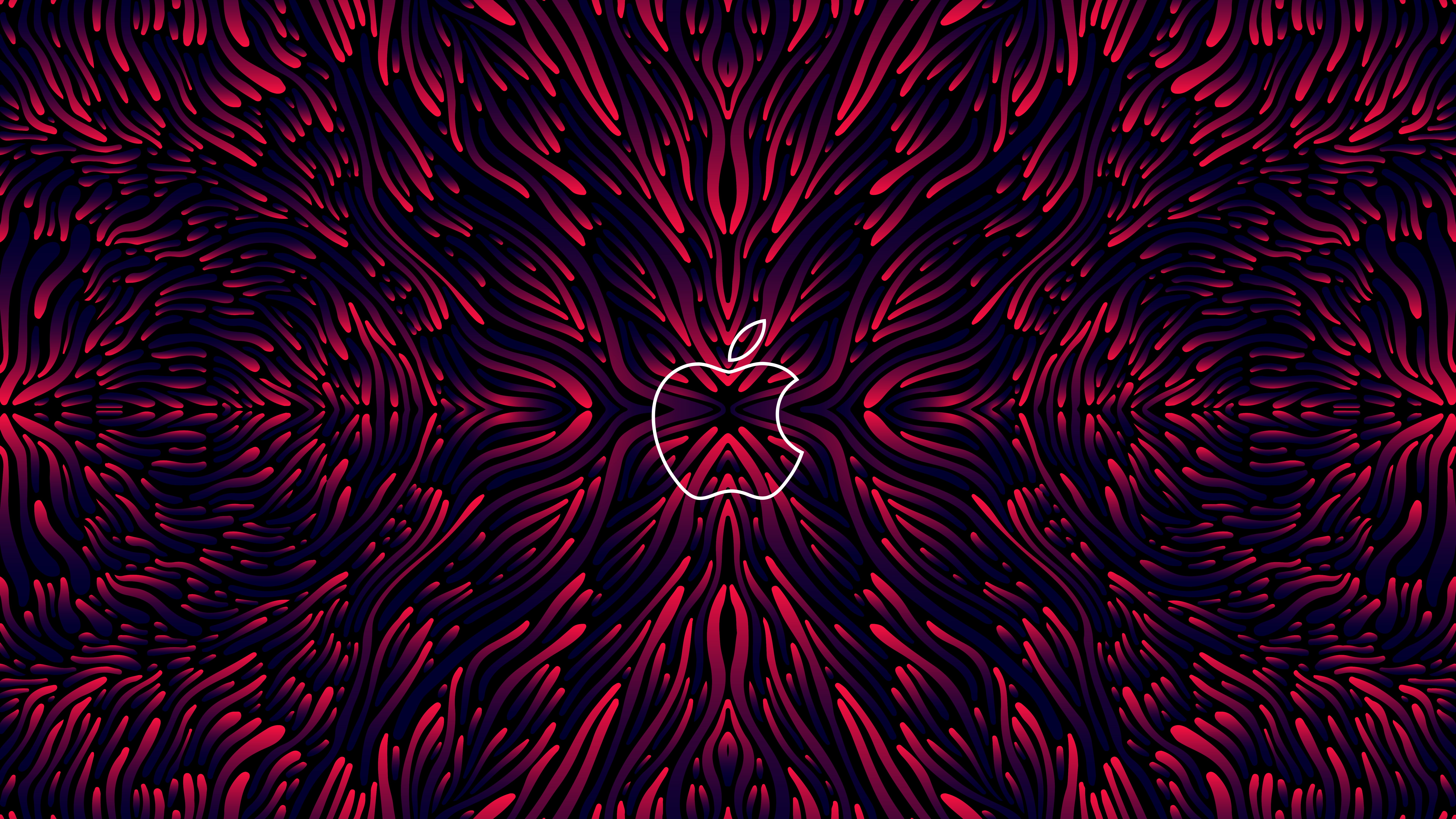 Abstract Apple Inc. Logo Digital Art HD Wallpaper